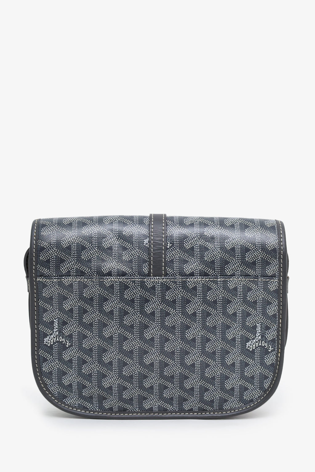 Goyard Grey Goyardine Belvedere II PM Messenger Bag