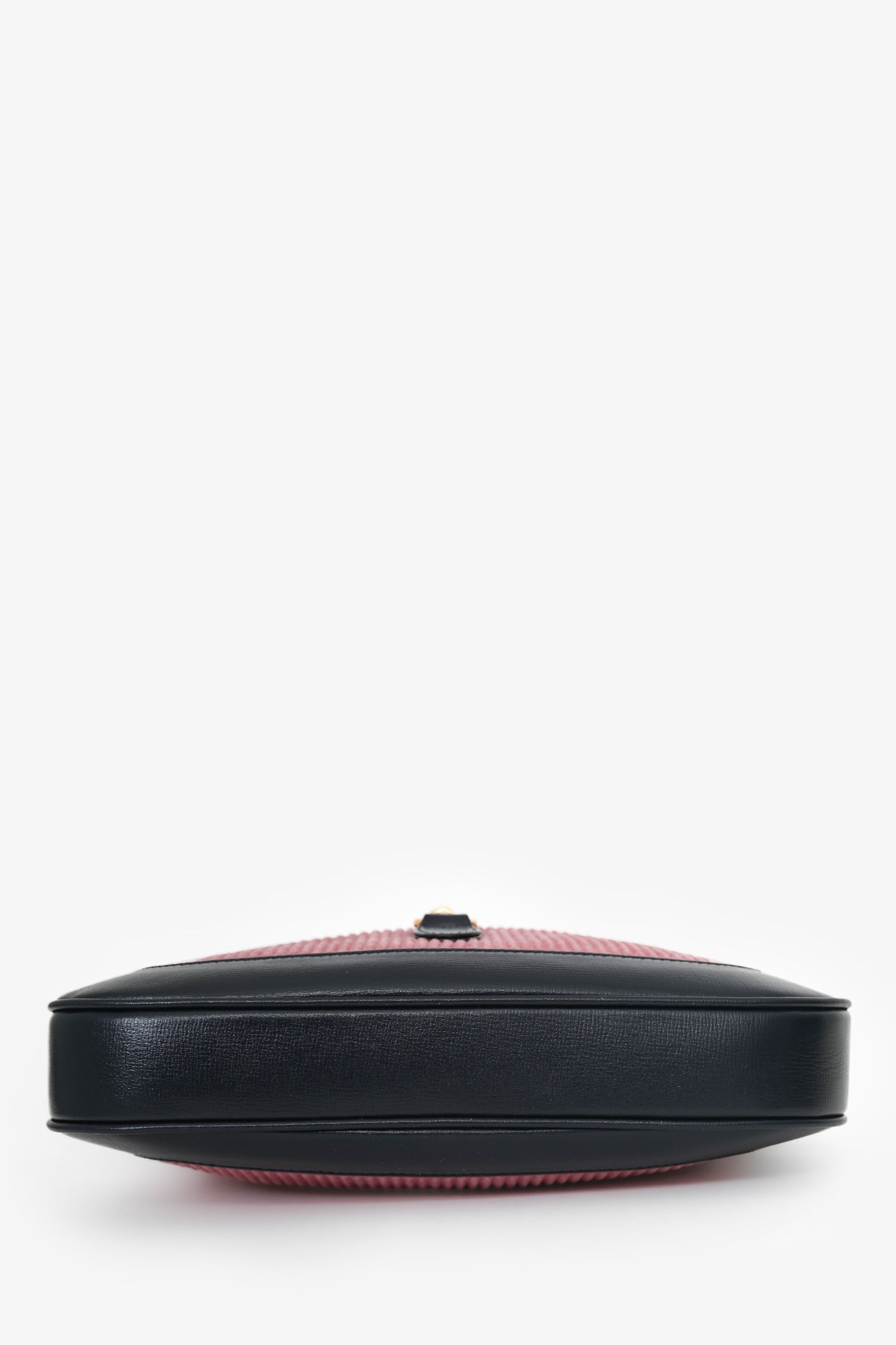 Gucci Navy/Pink Leather/Corduroy Jackie 1961 Shoulder Bag
