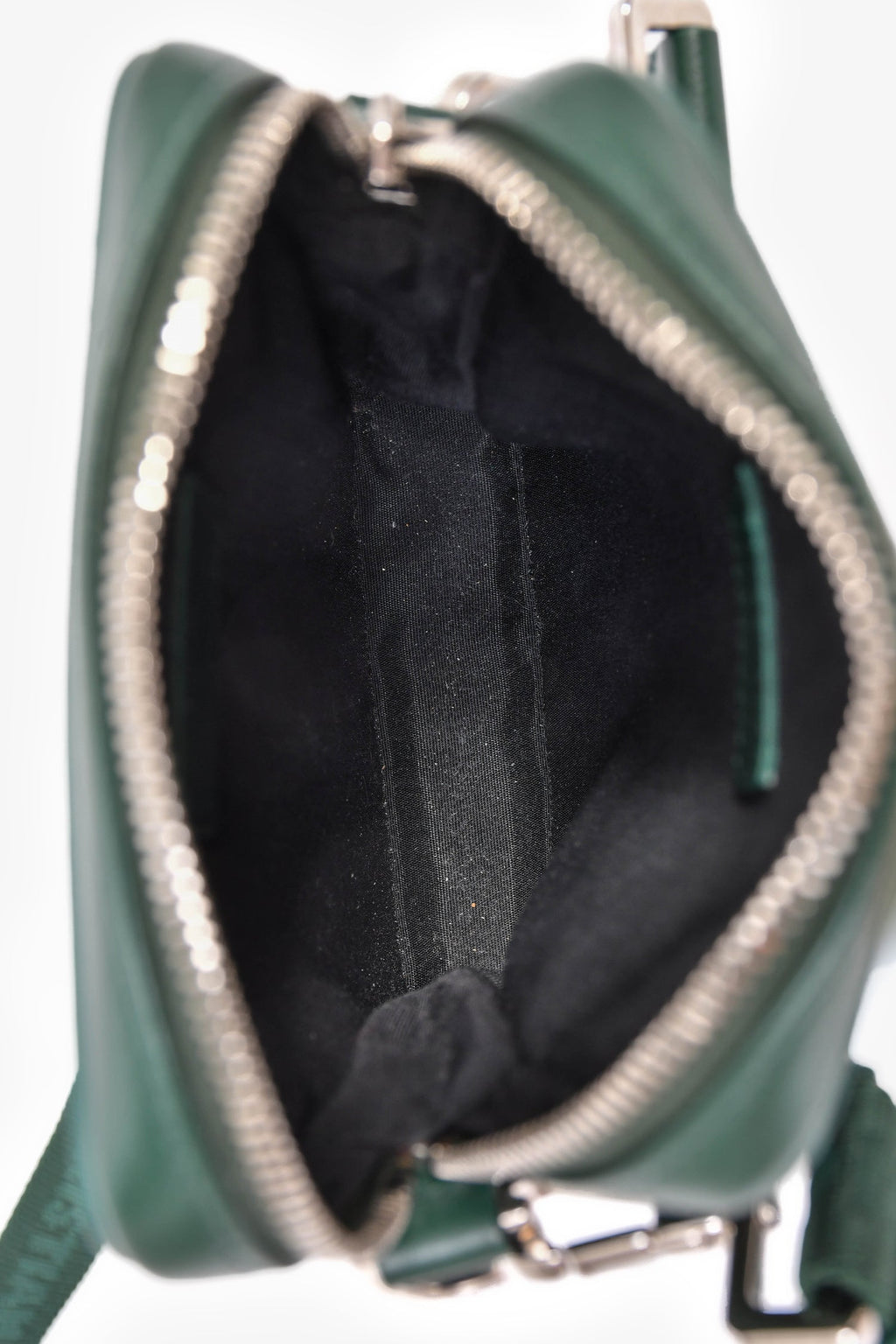 Christian Dior 2021 Green Oblique Leather Men's World Tour Crossbody Bag