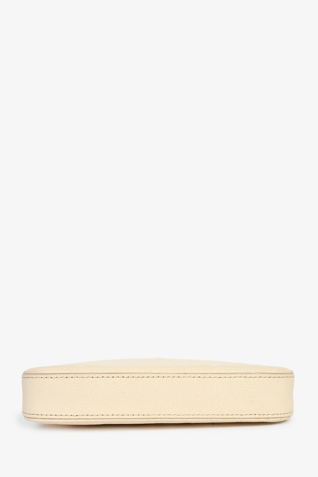 Louis Vuitton Cream Monogram Empreinte 'Easy Pouch' On Strap Bag