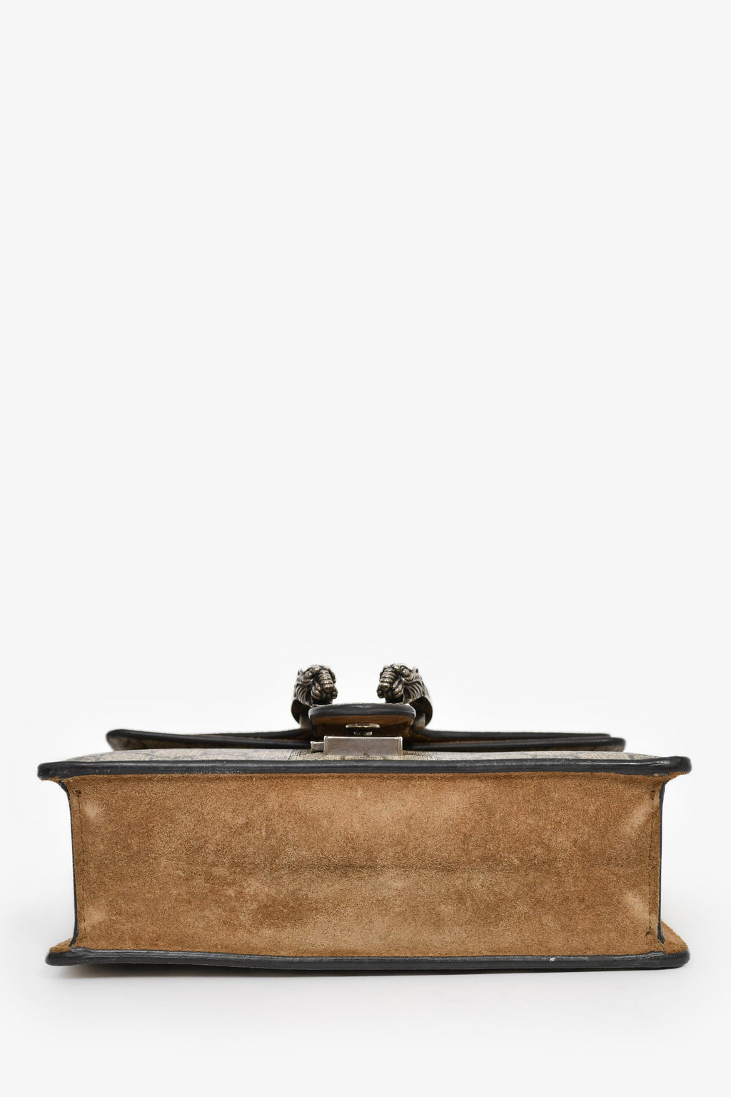 Gucci Beige Canvas/Leather Mini Dionysus Chain Shoulder Bag