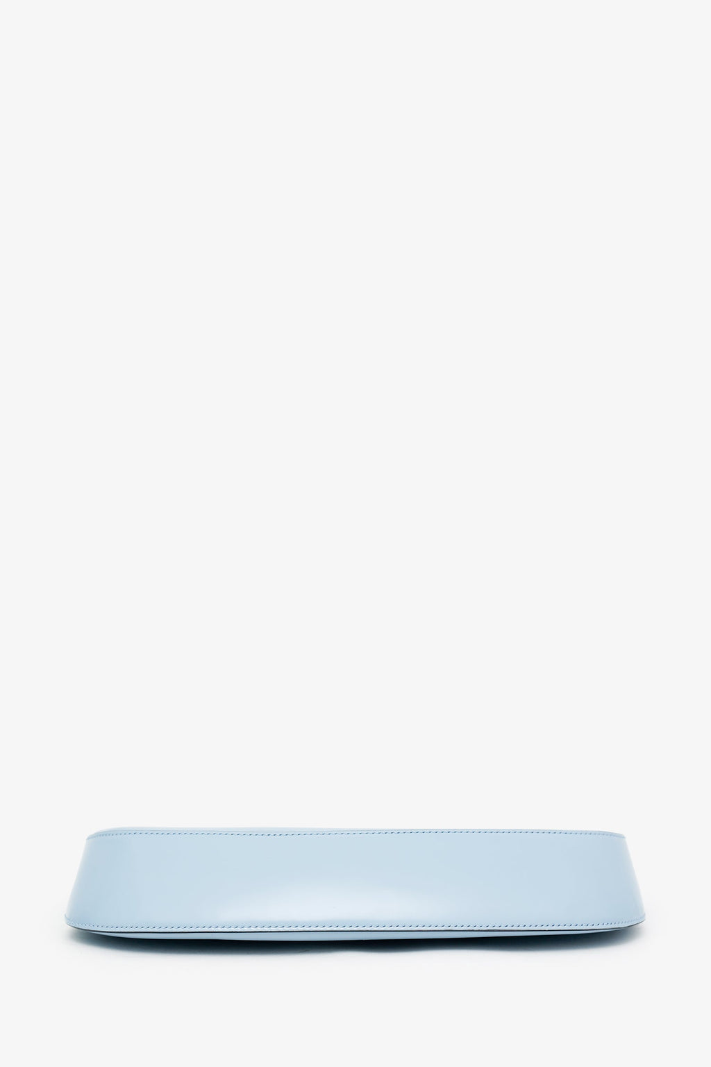 Prada Blue Brushed Leather 'Cleo' Shoulder Bag