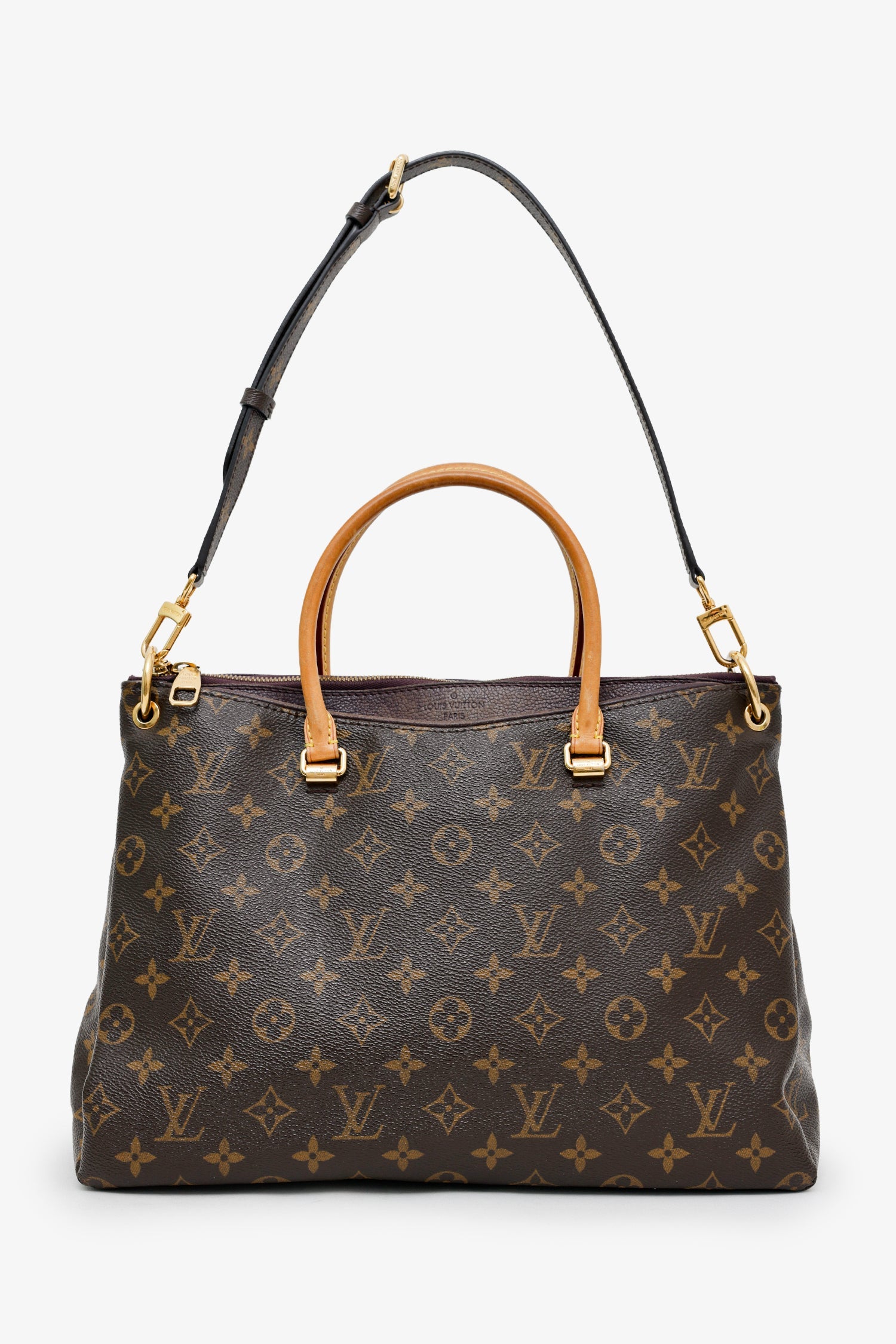 Louis Vuitton LV Monogram Pallas MM Shoulder Bag