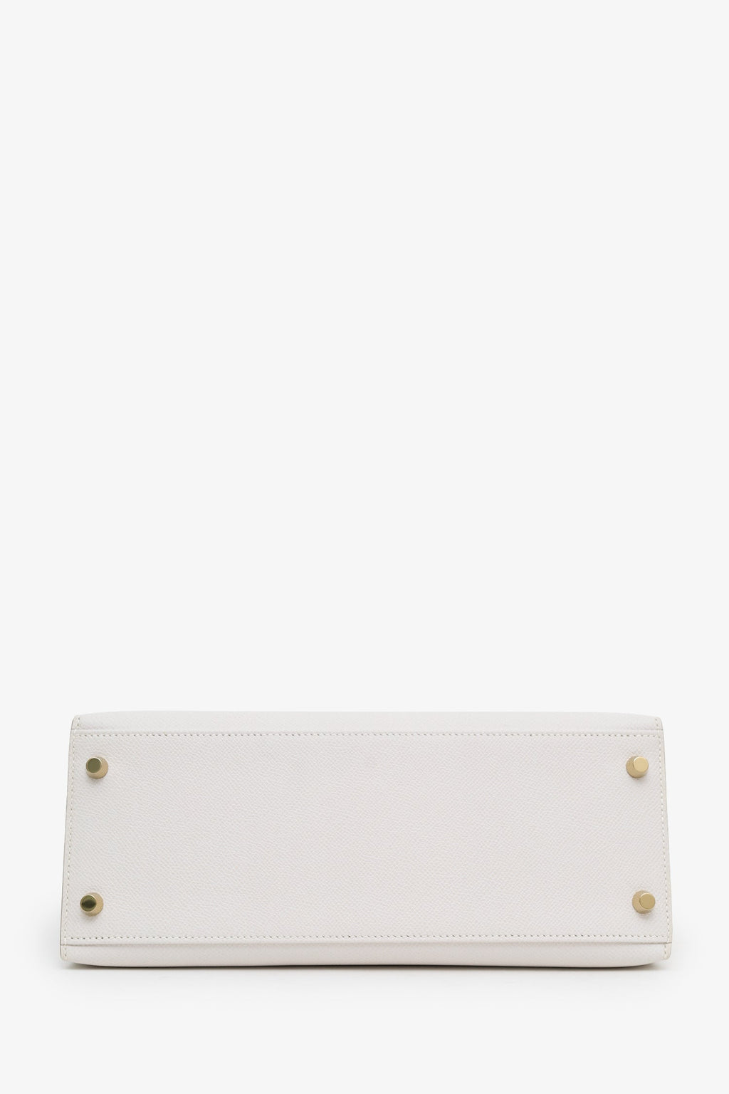 Hermès 2024 Gris Pale Epsom Leather Sellier Kelly 28 With Strap