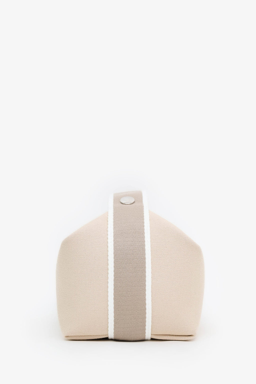 Hermès Beige Canvas Small Bride-a-Brac Case