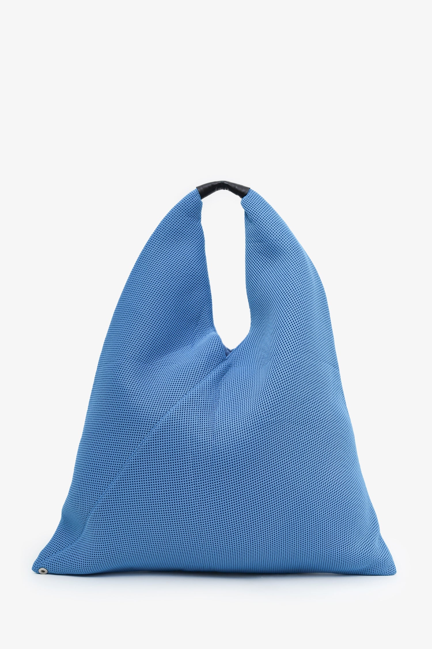 MM6 Maison Margiela Blue Mesh Hobo Bag