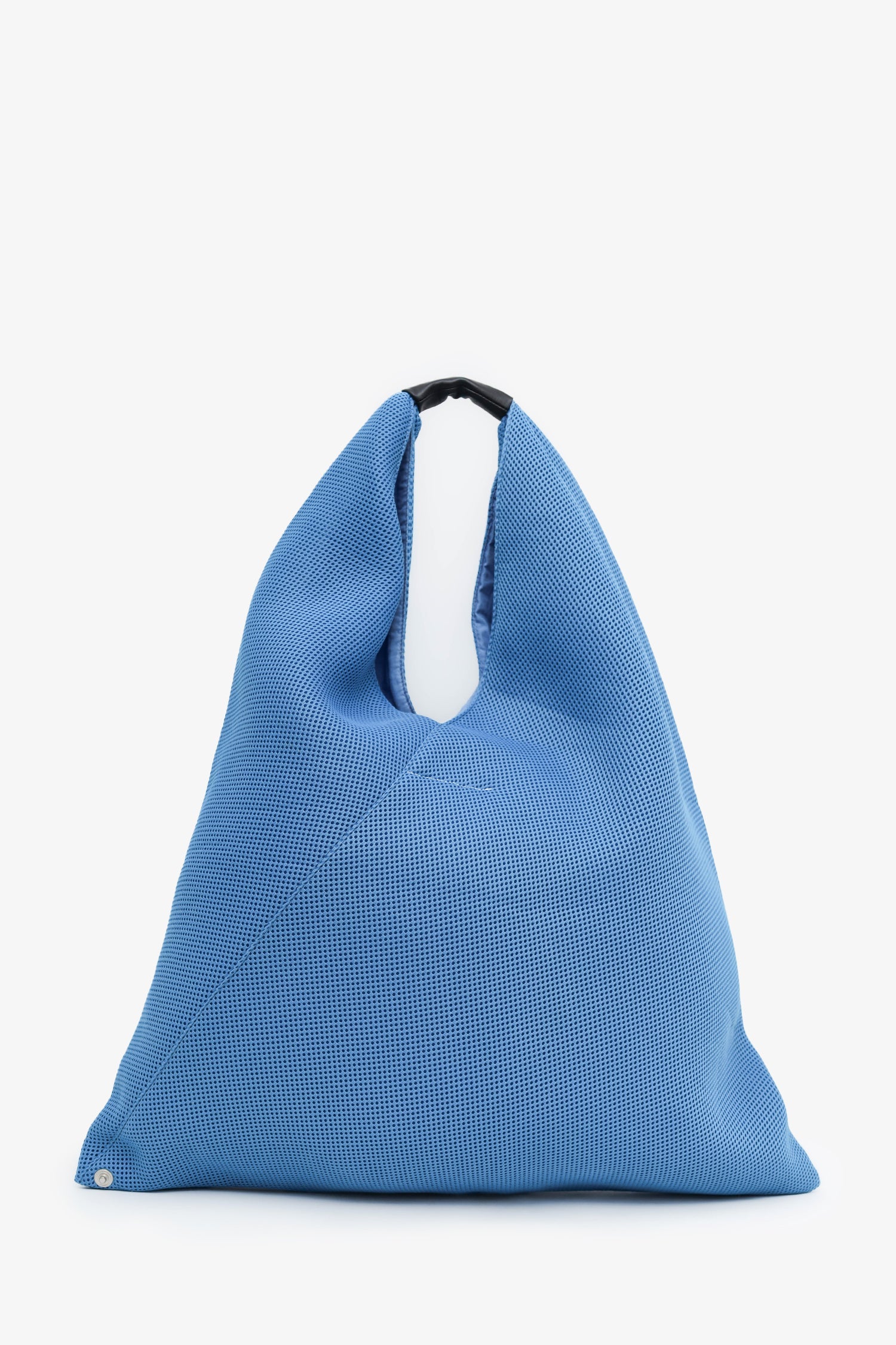 MM6 Maison Margiela Blue Mesh Hobo Bag