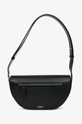 Burberry Black Leather Olympia Crossbody Bag