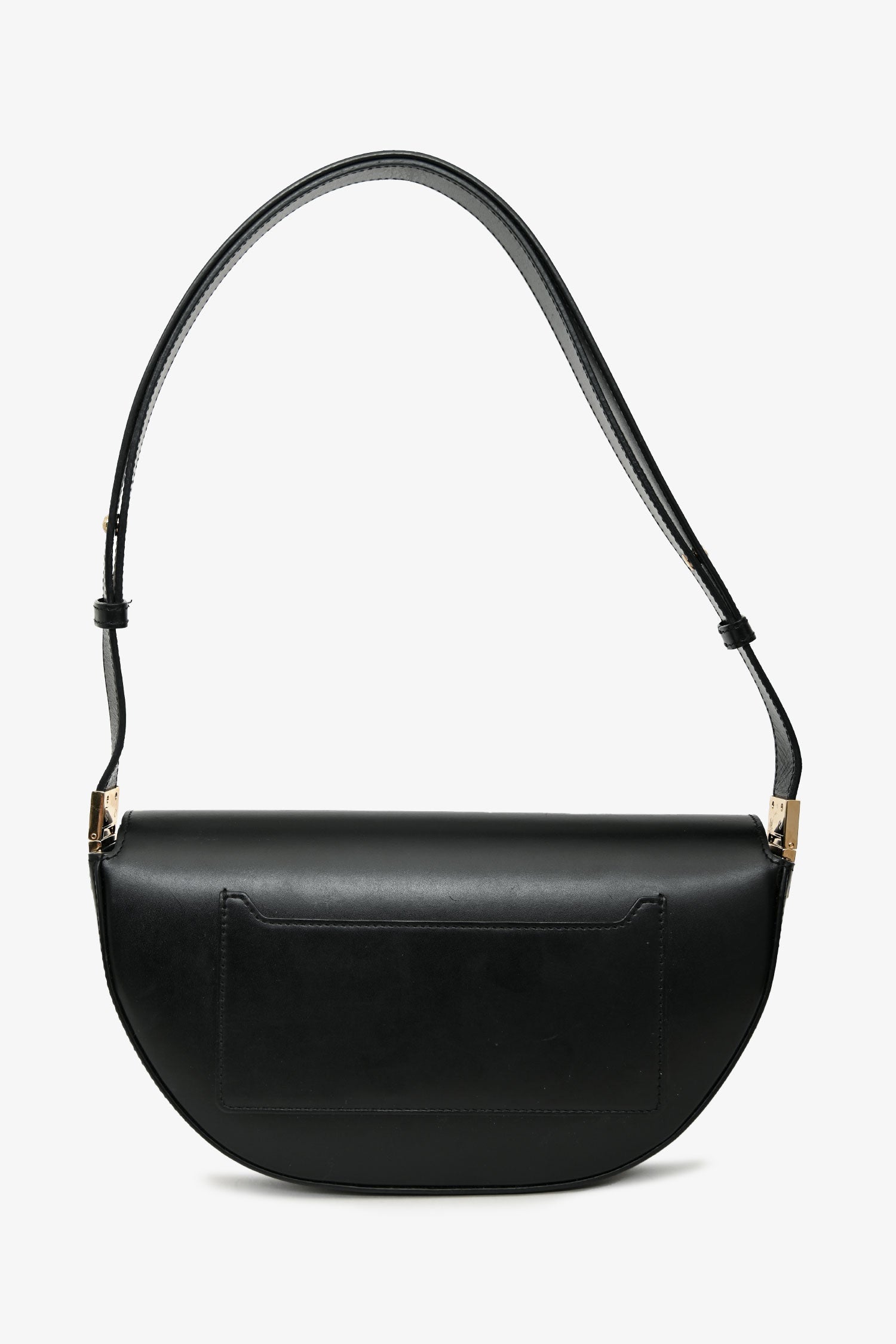 Burberry Black Leather Olympia Crossbody Bag