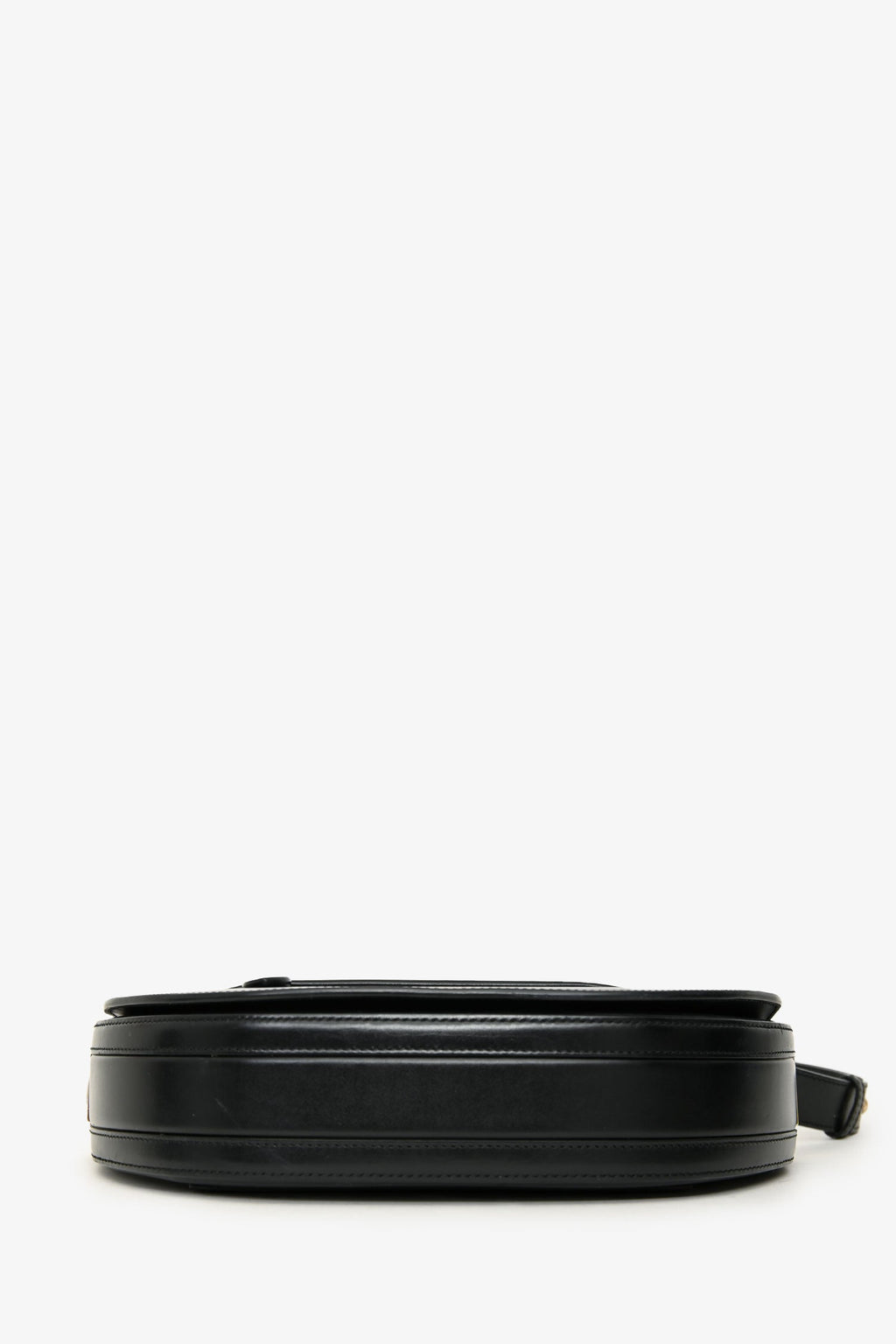 Burberry Black Leather Olympia Crossbody Bag