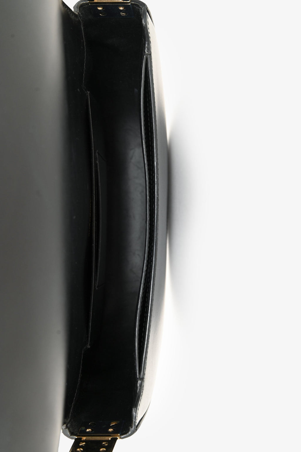 Burberry Black Leather Olympia Crossbody Bag