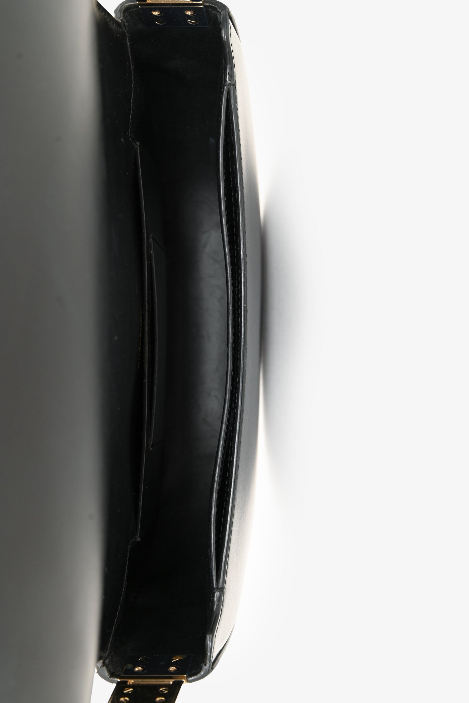 Burberry Black Leather Olympia Crossbody Bag