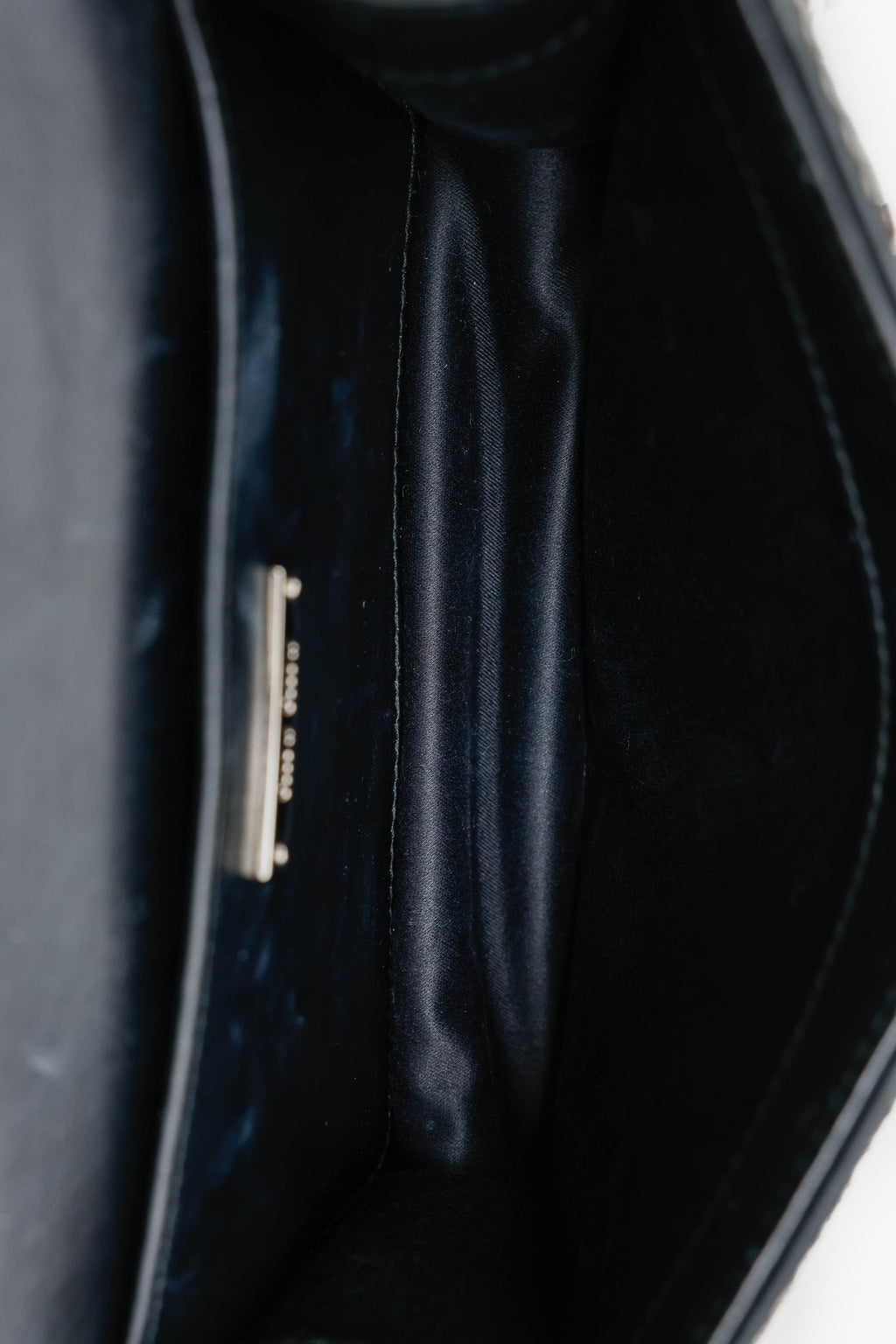 Miu Miu Black Sequin Leather Crystal Embellished Buckle Flap Shoulder Bag