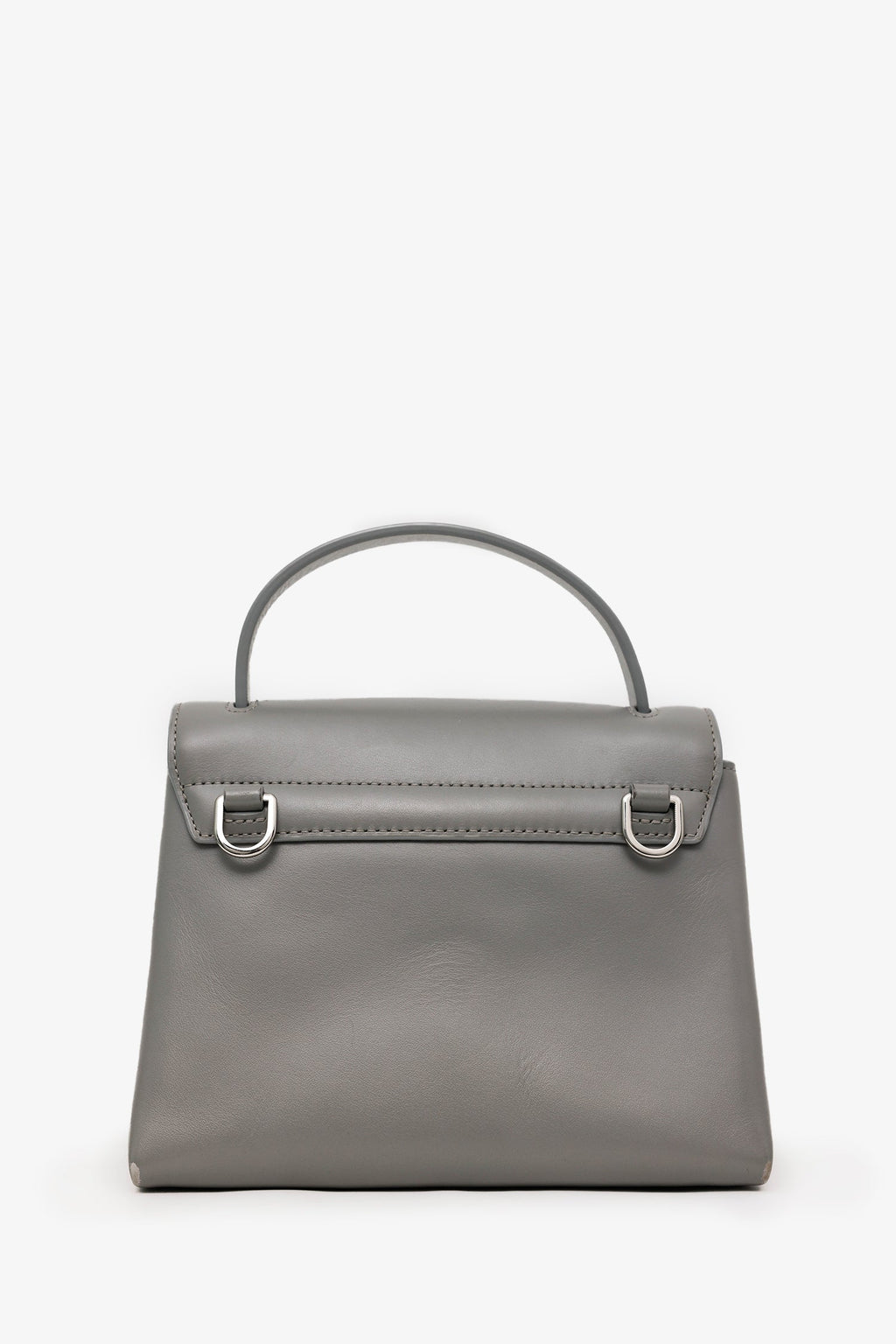 Phillip Lim Grey Mini 'Alix' Top Handle Satchel Bag With Strap