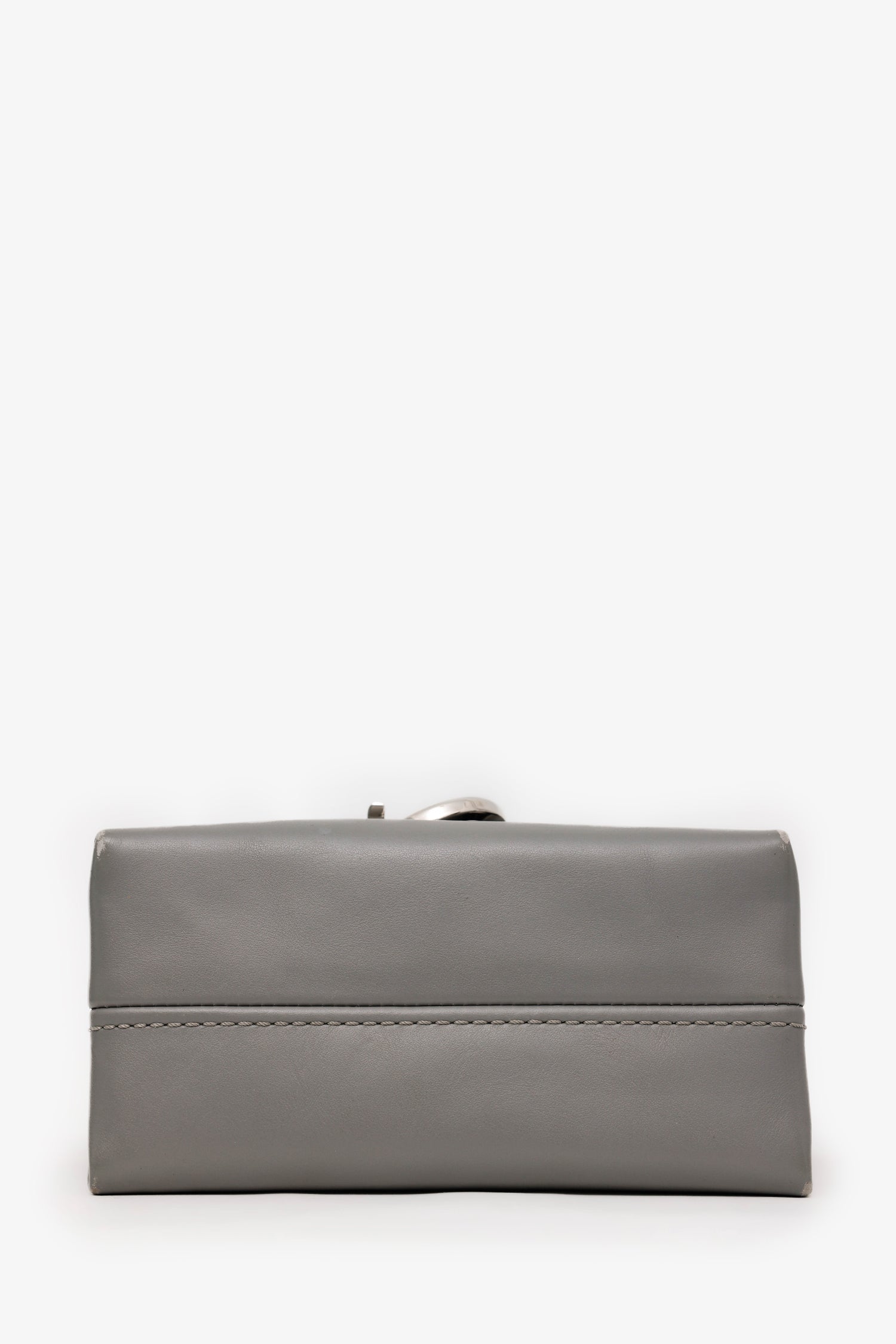 Phillip Lim Grey Mini 'Alix' Top Handle Satchel Bag With Strap