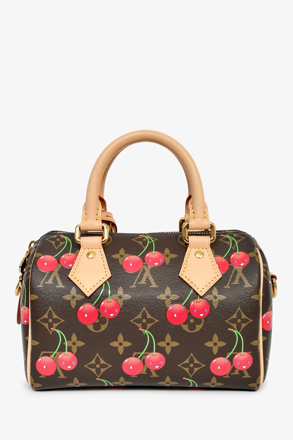 Louis Vuitton x Takashi Murakami Monogram Cherry Speedy Bandouliere