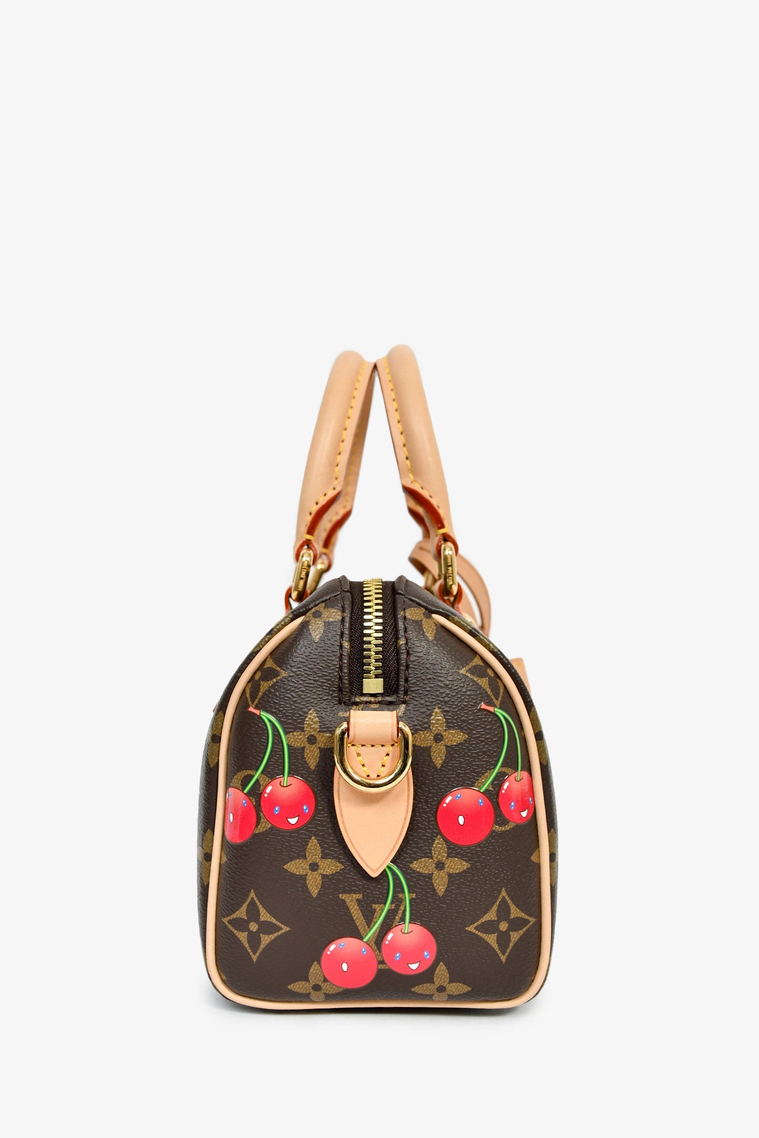 Louis Vuitton x Takashi Murakami Monogram Cherry Speedy Bandouliere