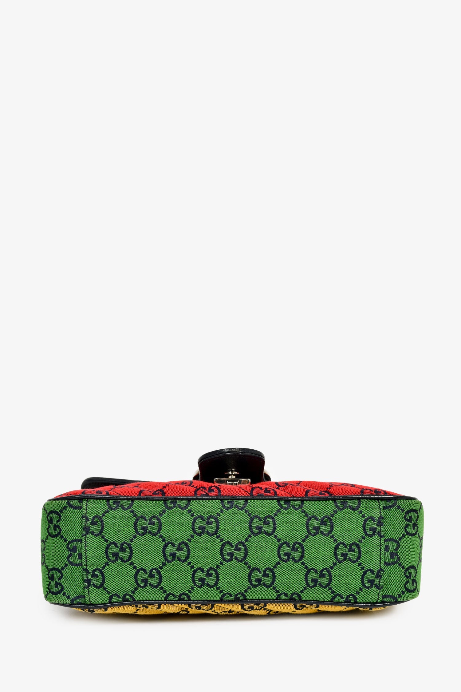 Gucci Multicolour Canvas Marmont GG Medium Crossbody Bag