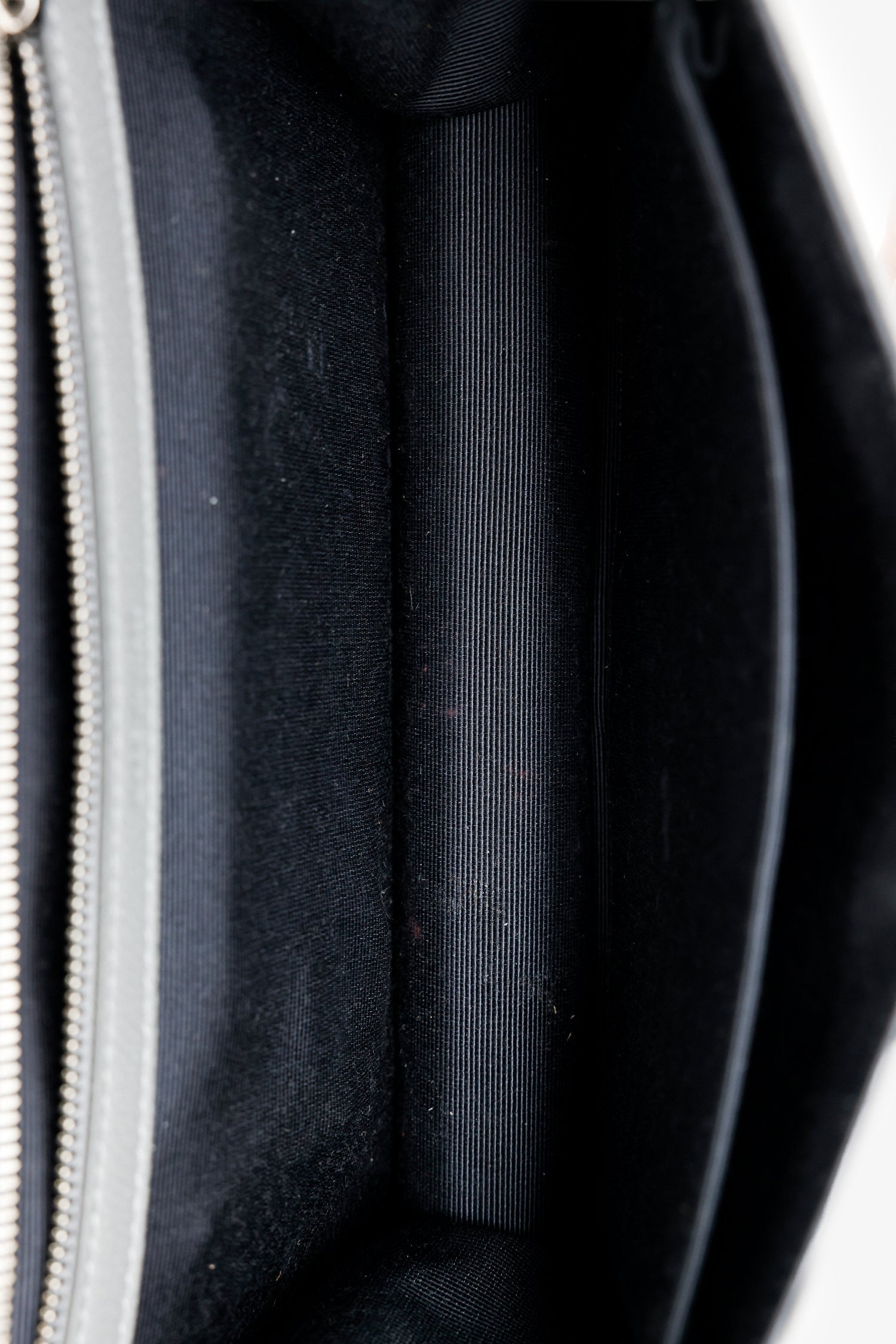 Christian Dior Grey Leather Cannage 'Dioramma' Shoulder Bag