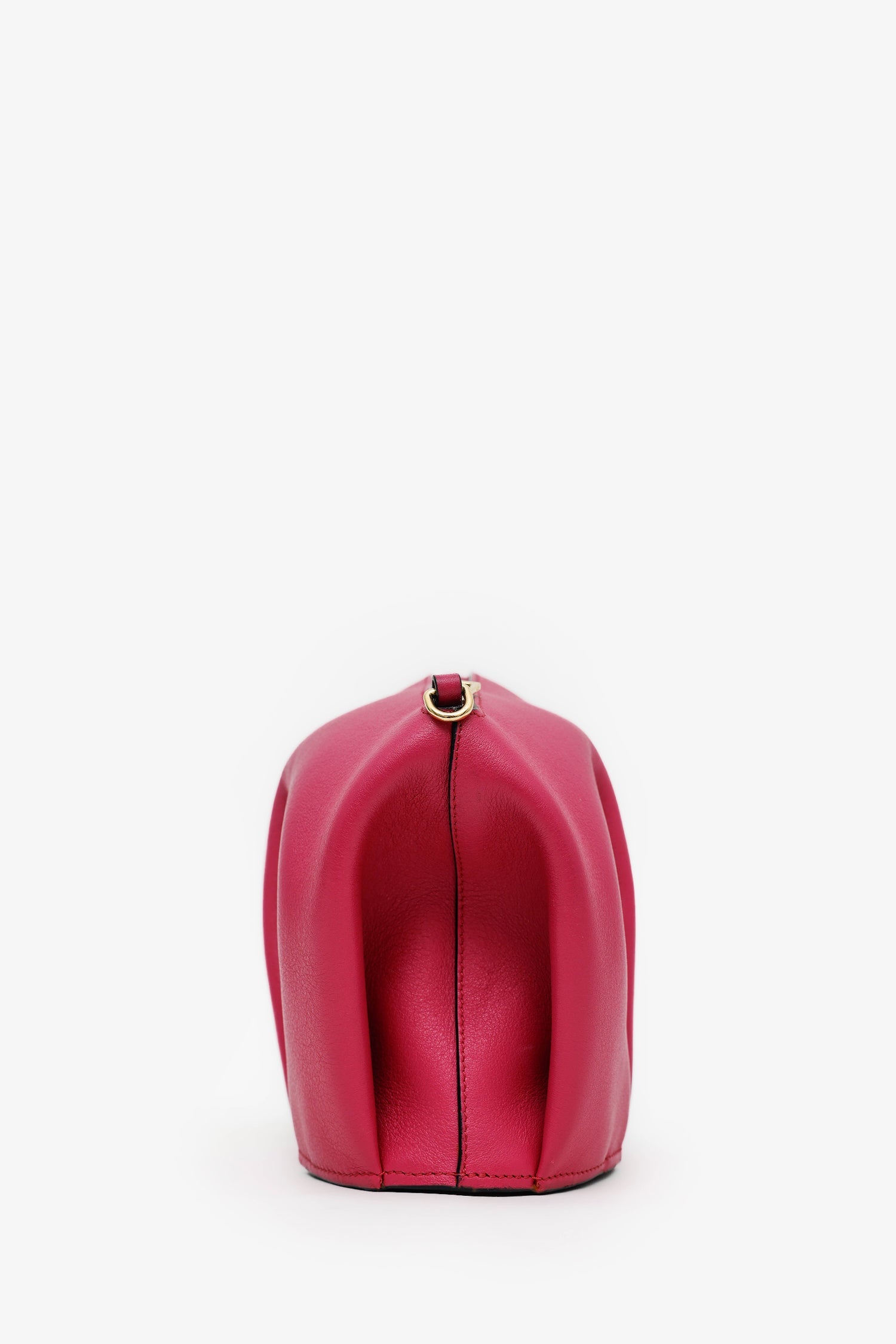 Loewe 2016 Pink Leather 'Elephant' Crossbody Bag