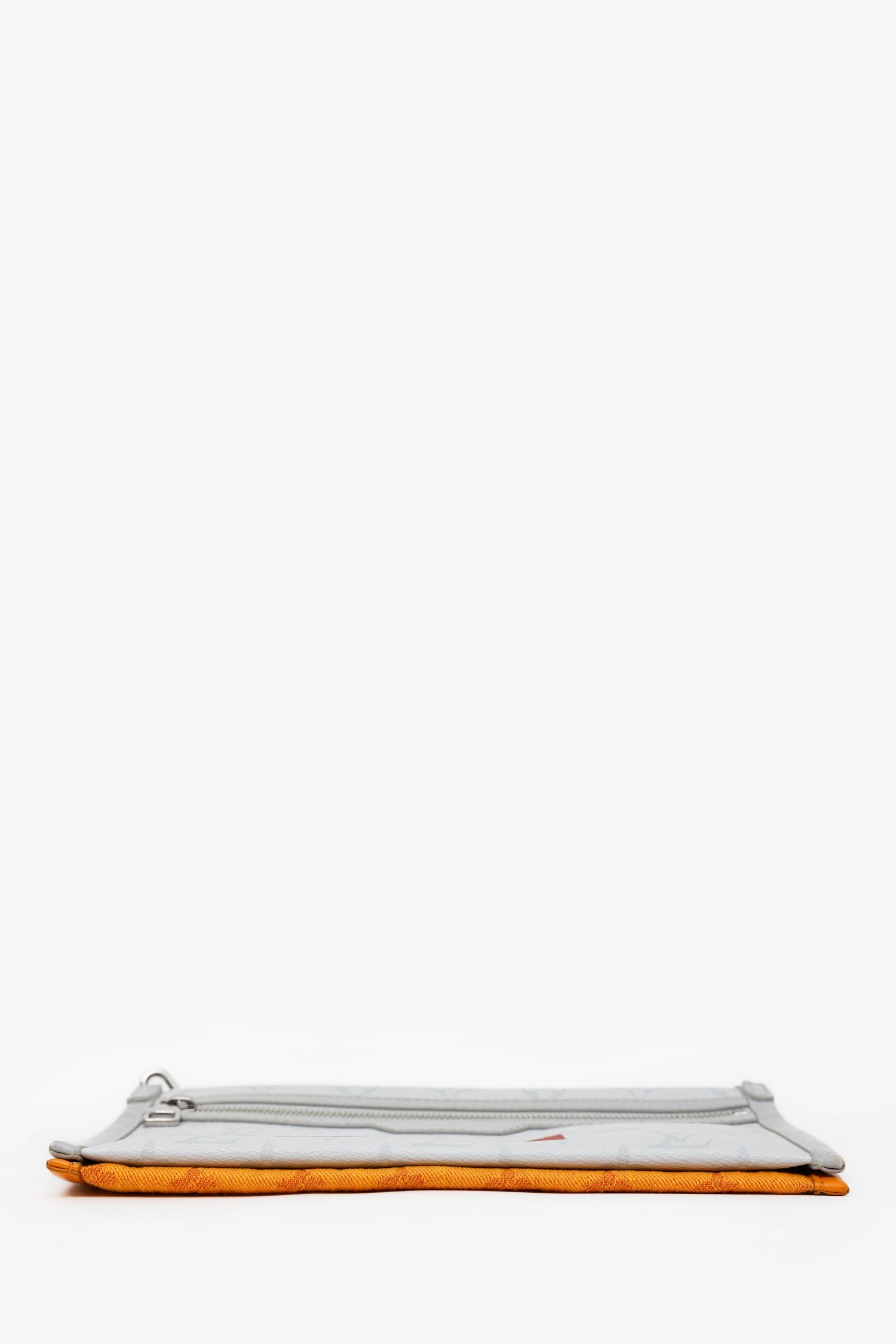 Louis Vuitton 2019 Monogram/Orange Double Flat Messenger Bag