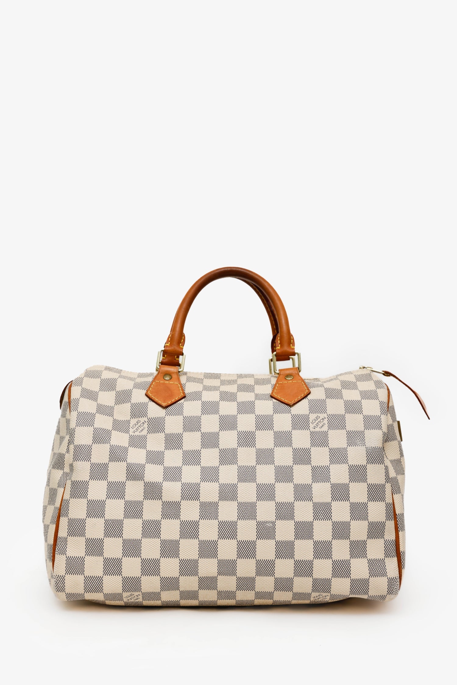 Louis Vuitton 2014 Damier Azur Speedy 30 Top Handle (As Is)