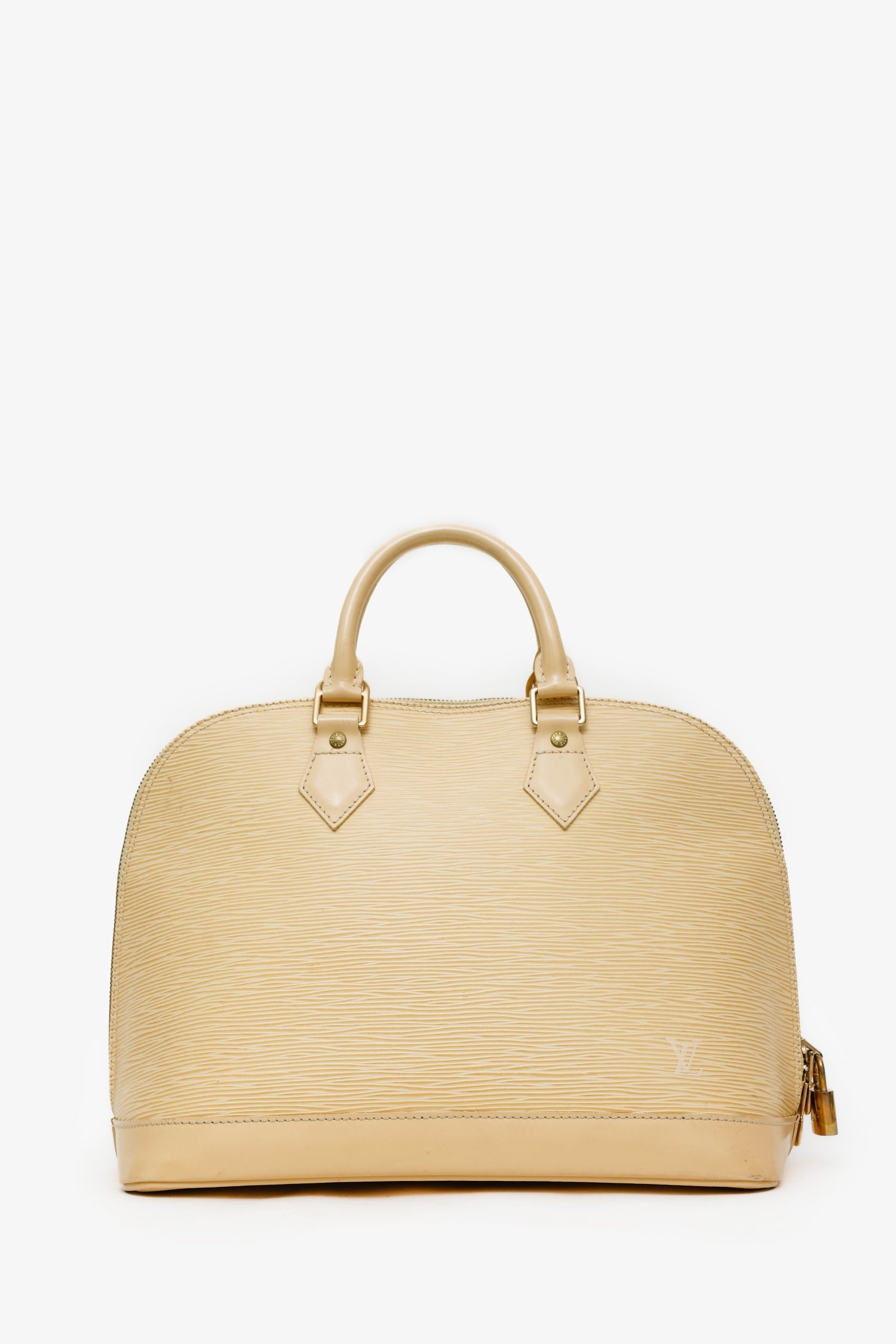Louis Vuitton Pistache Epi Leather Alma PM Bag