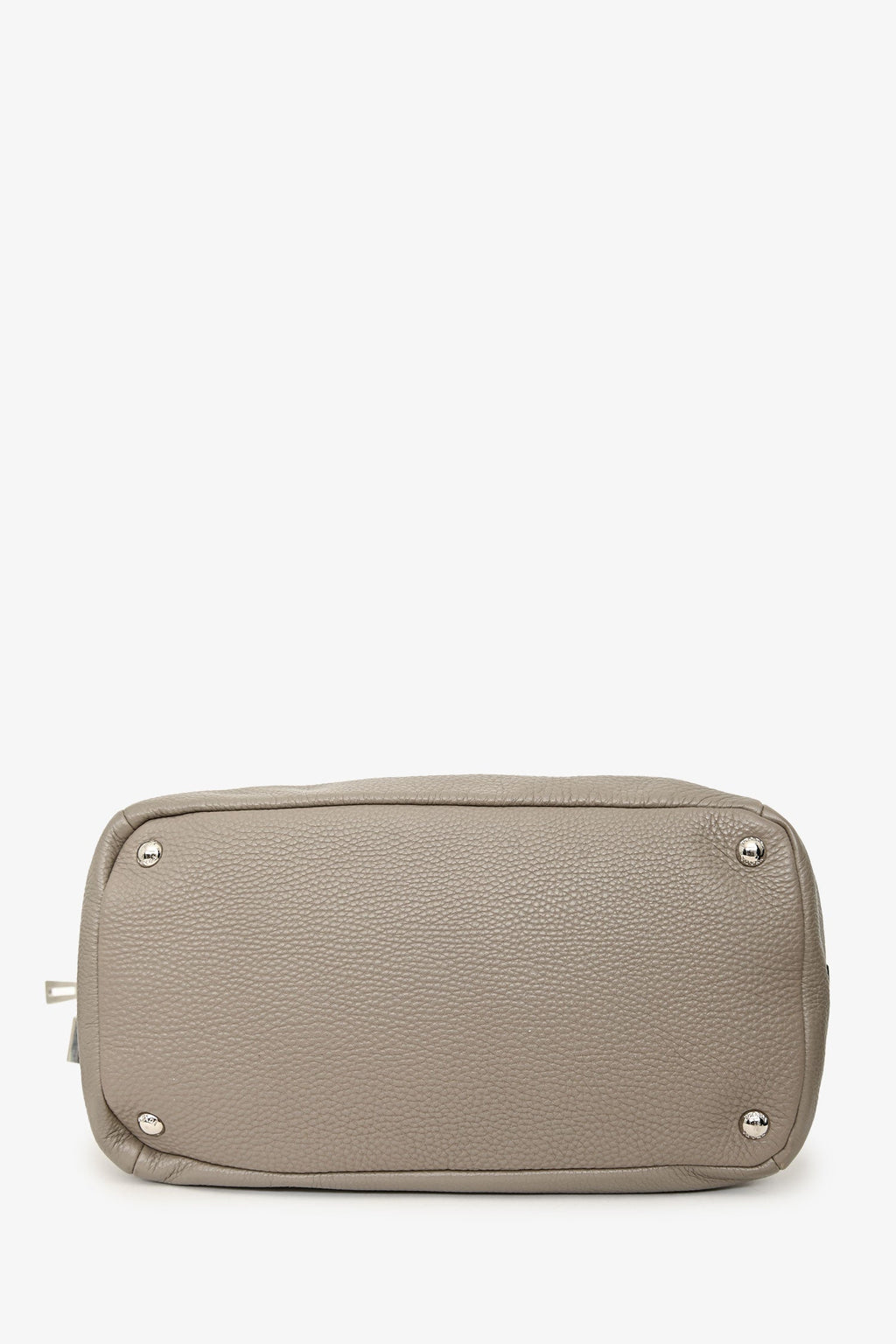 Prada Grey Leather Vitello Danio Top Handle