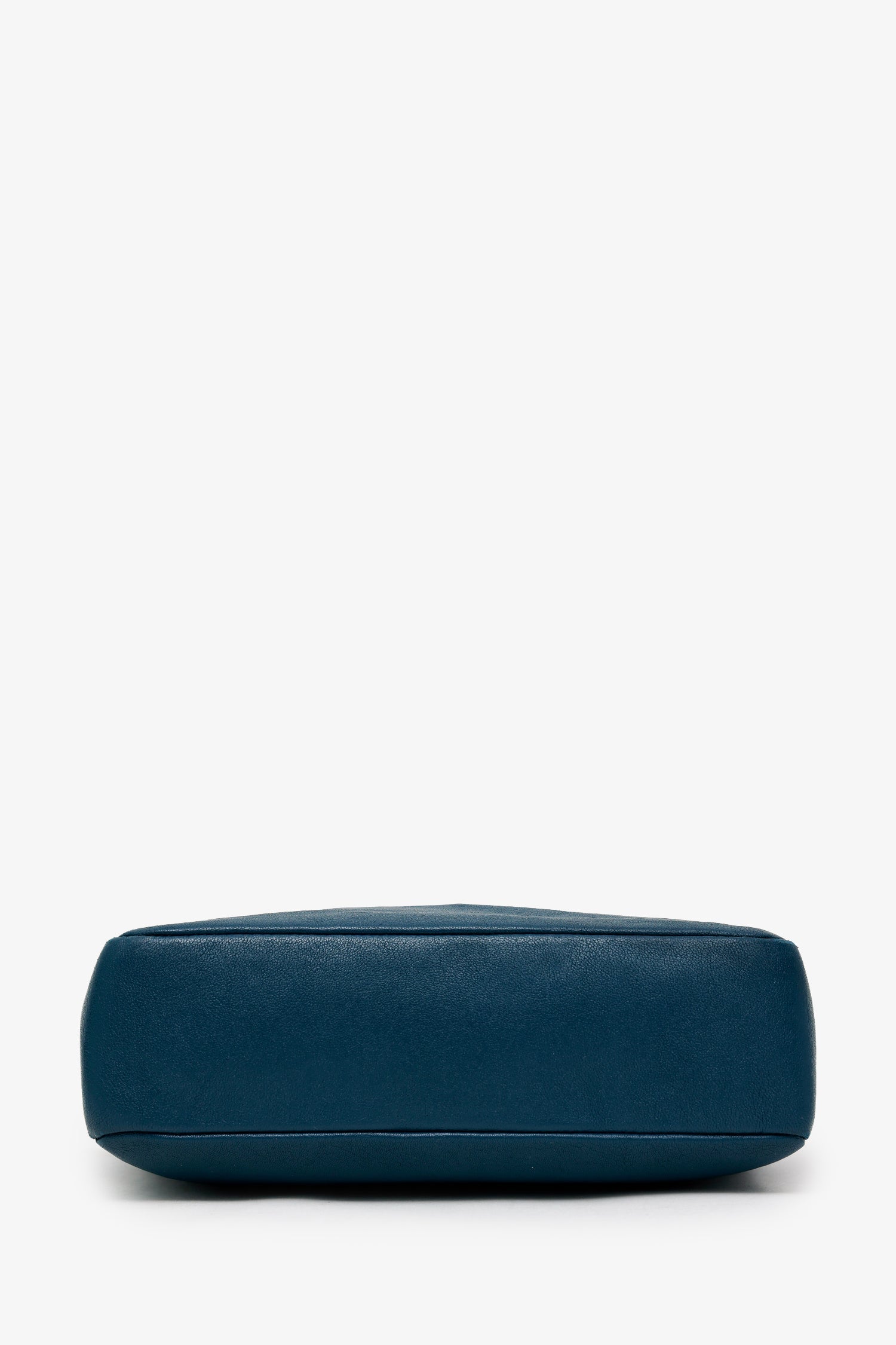 Saint Laurent Teal Calfskin Leather Small Lou Tassel Camera Bag