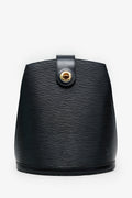 Louis Vuitton Black Epi Leather Cluny Bucket Bag