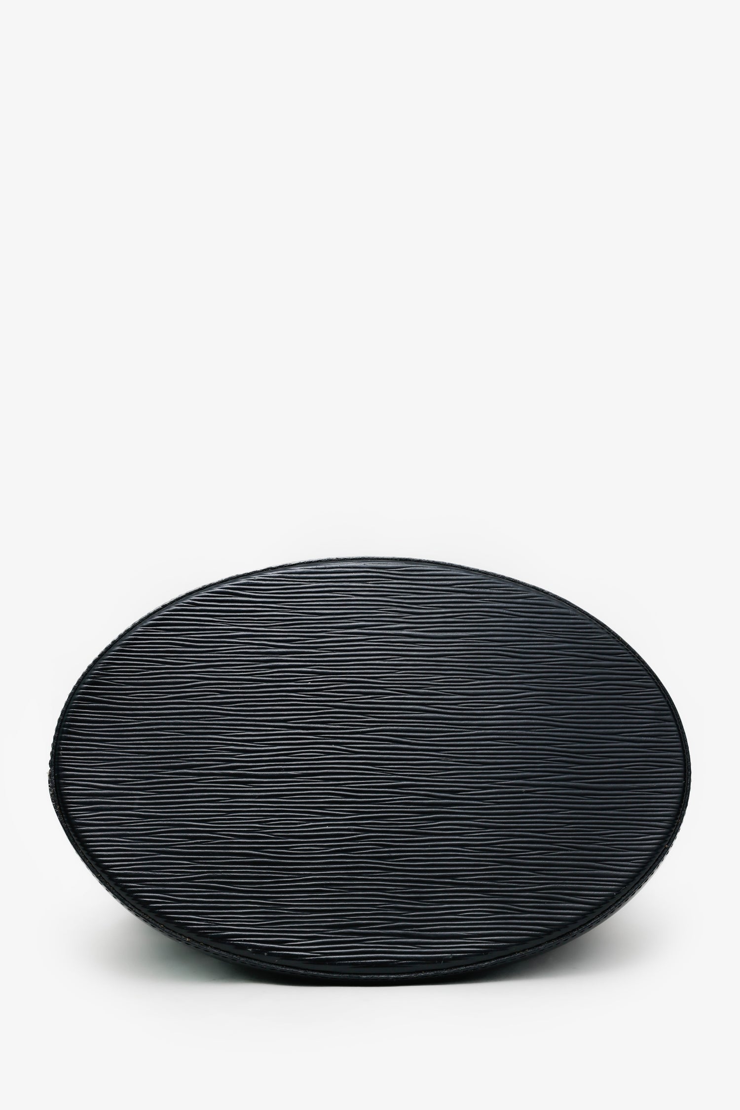 Louis Vuitton Black Epi Leather Cluny Bucket Bag