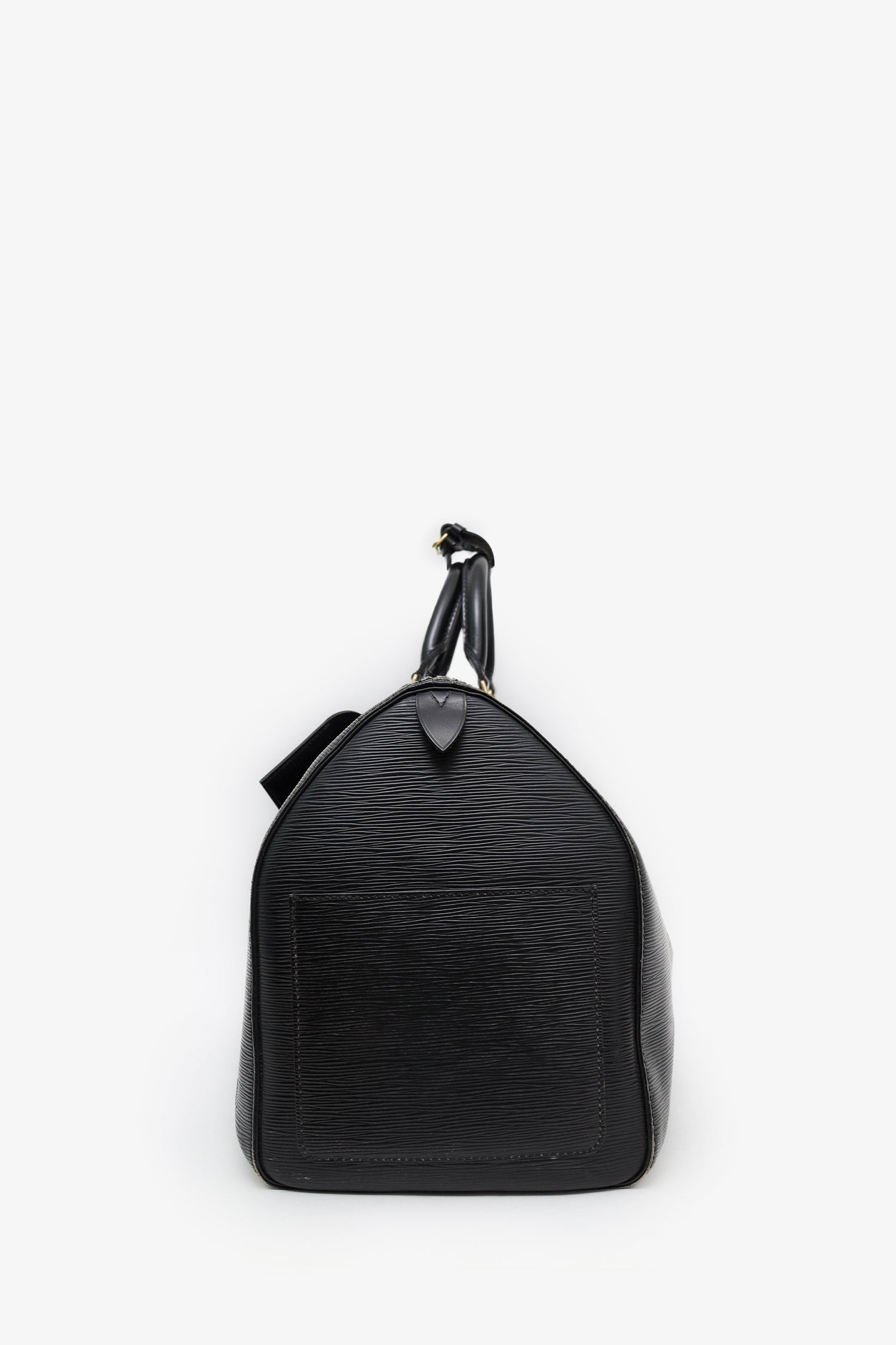 Louis Vuitton 1995 Black Epi Leather Keepall 50