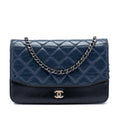 Gabrielle Wallet on Chain Quilted Aged Calfskin