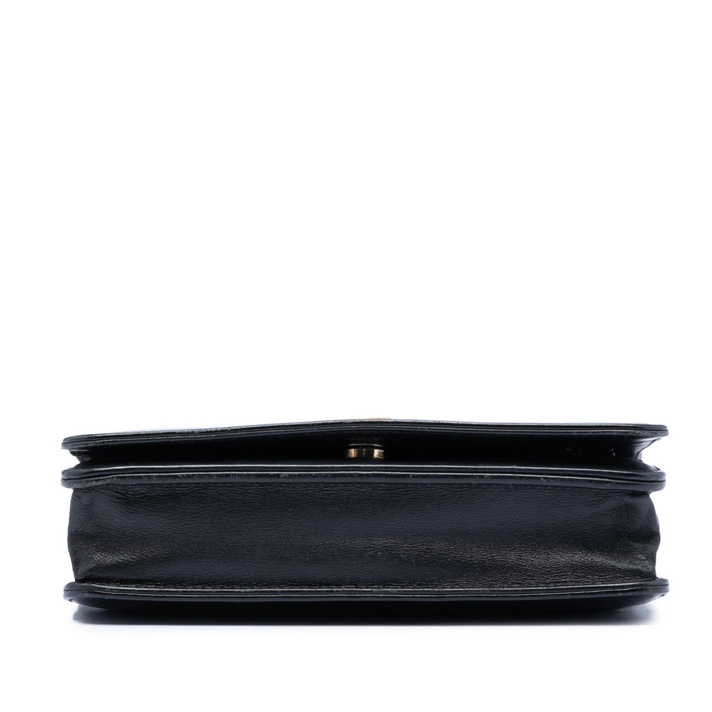 Gabrielle Wallet on Chain Quilted Aged Calfskin