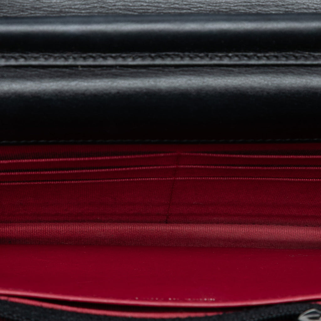 Gabrielle Wallet on Chain Quilted Aged Calfskin