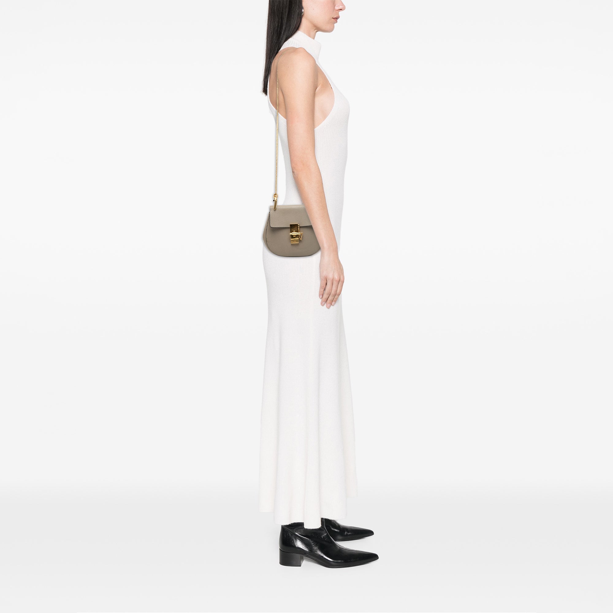 Drew Crossbody Bag Leather Mini