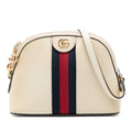 Ophidia Dome Shoulder Bag Leather Small
