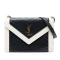 Gaby Envelope Satchel Quilted Leather