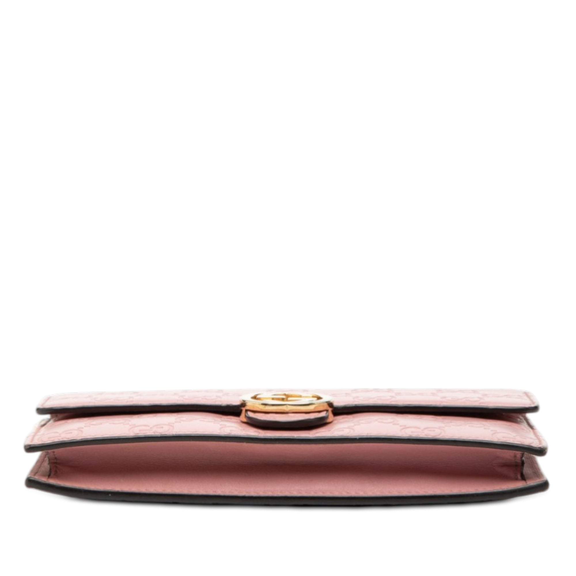 Icon Wallet on Chain Guccissima Leather