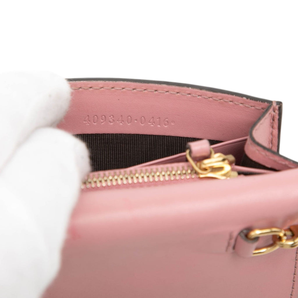 Icon Wallet on Chain Guccissima Leather