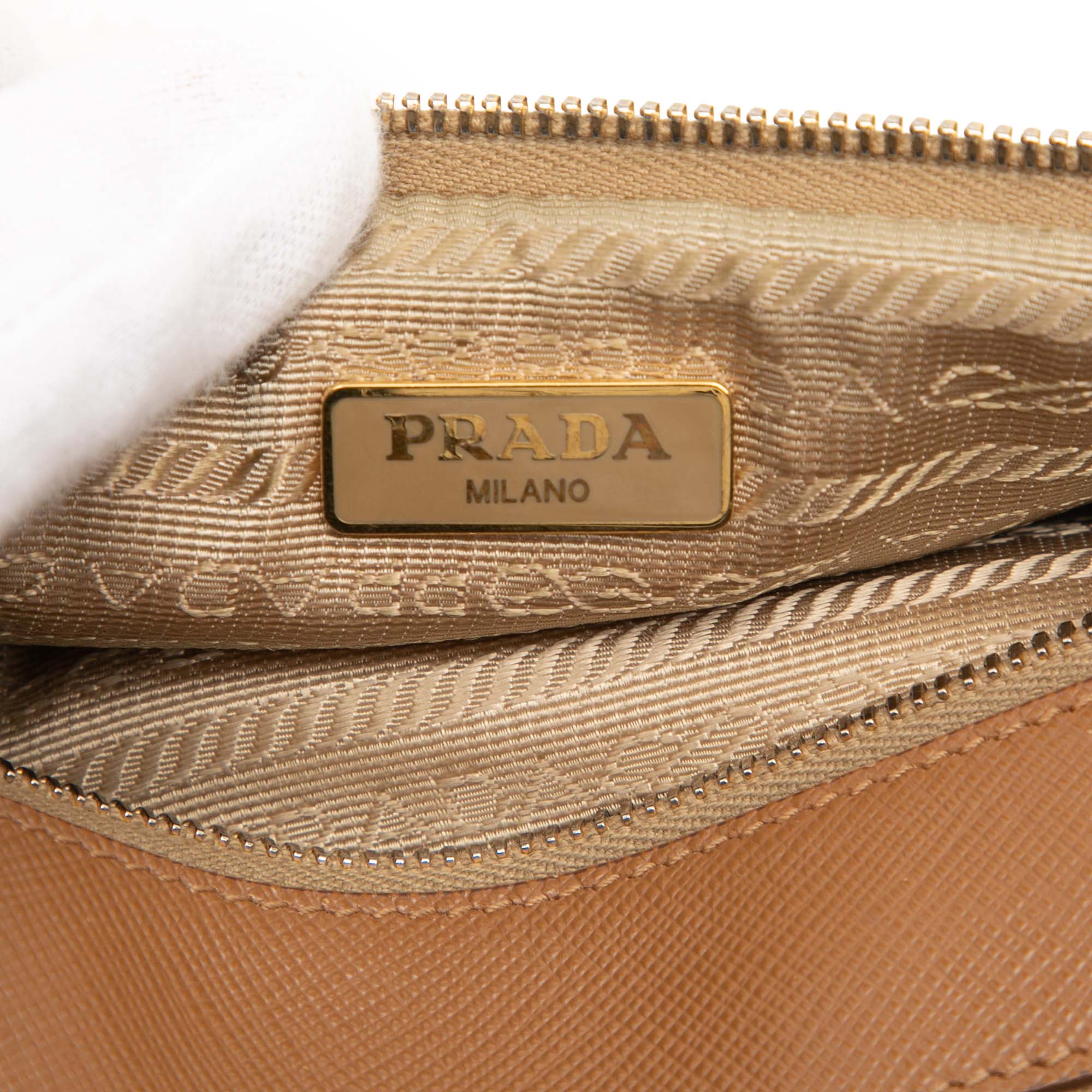 Zip Crossbody Bag Saffiano Leather Mini