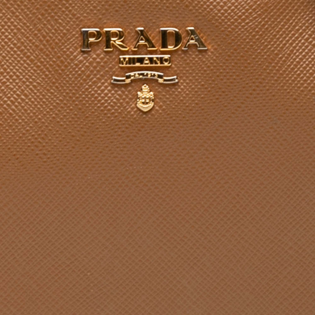 Zip Crossbody Bag Saffiano Leather Mini