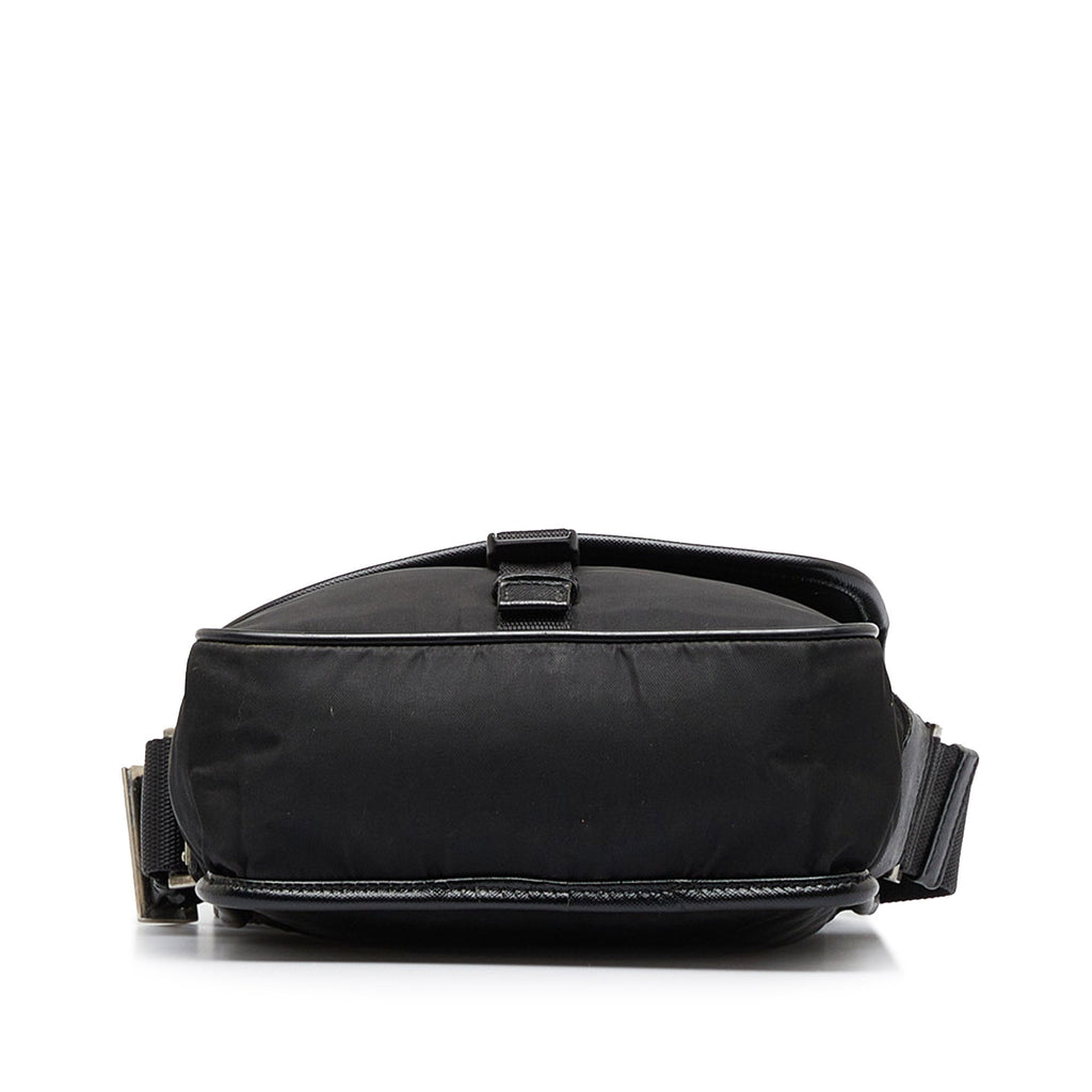 Buckle Messenger Bag Tessuto Small
