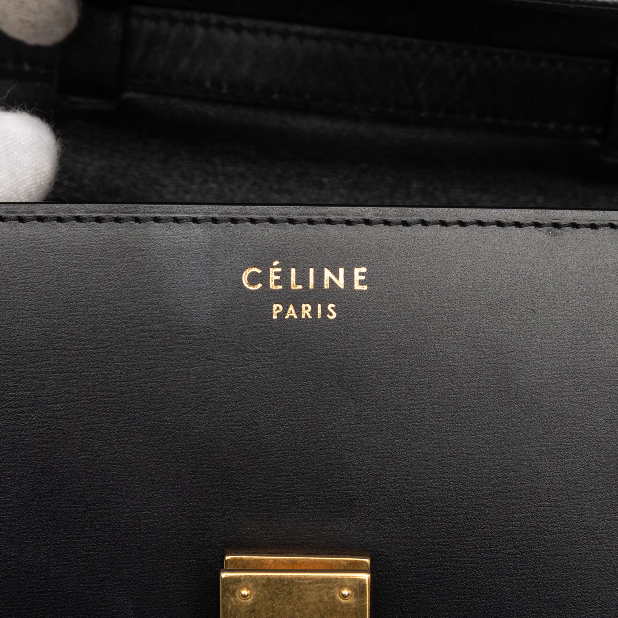 Classic Box Bag Smooth Leather Small