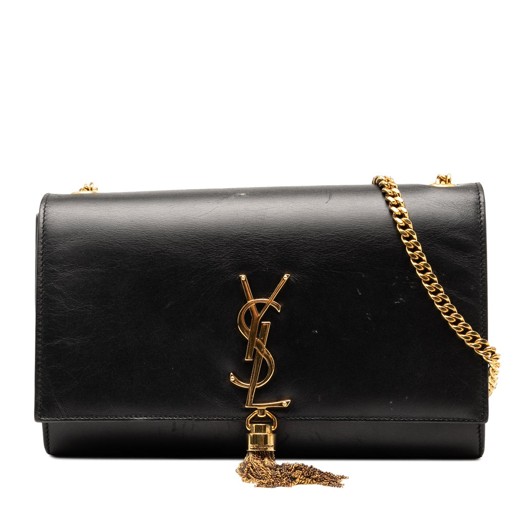 Classic Monogram Tassel Crossbody Bag Leather Medium