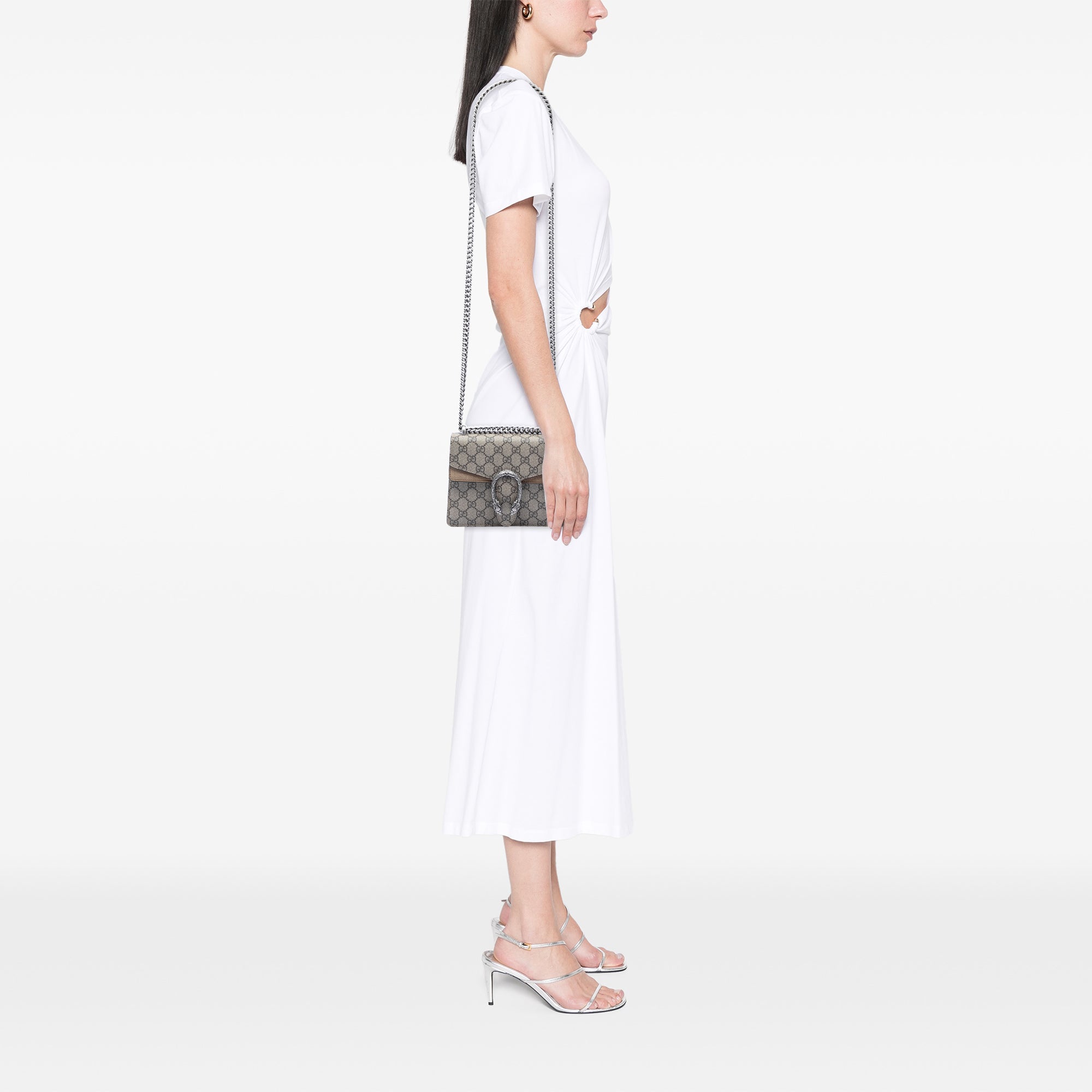 Dionysus Bag GG Coated Canvas Mini