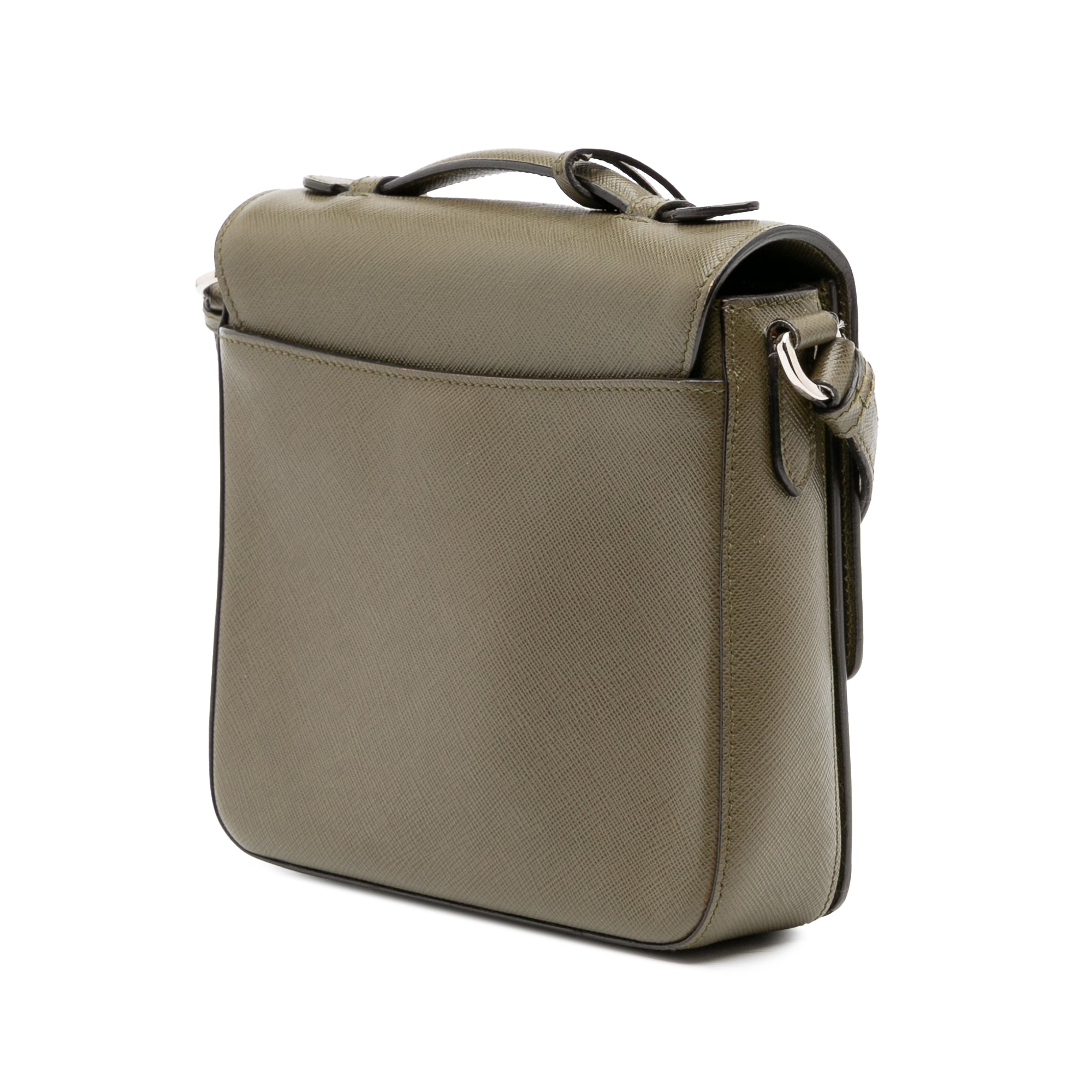 Lux Sound Crossbody Bag Saffiano Leather Small
