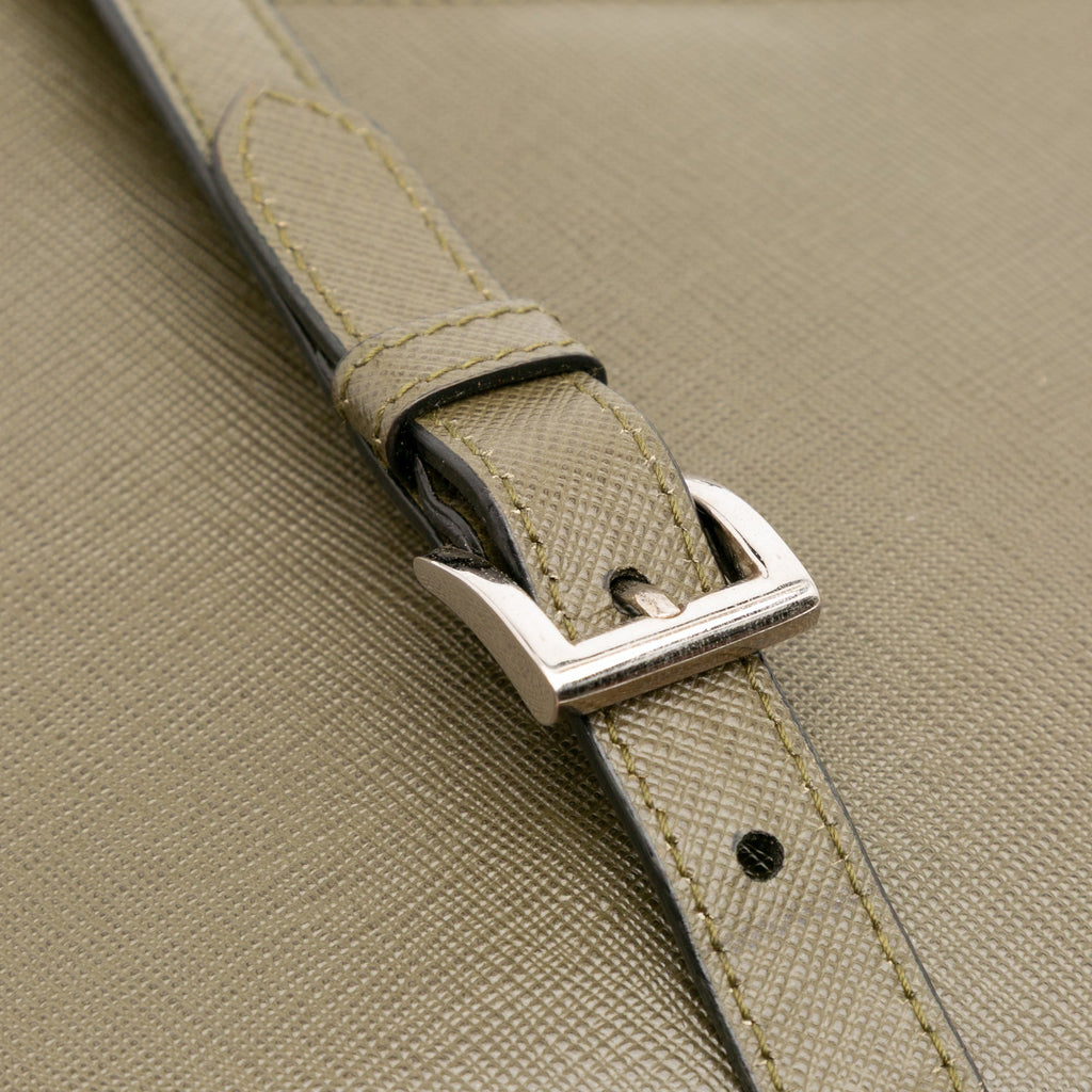 Lux Sound Crossbody Bag Saffiano Leather Small