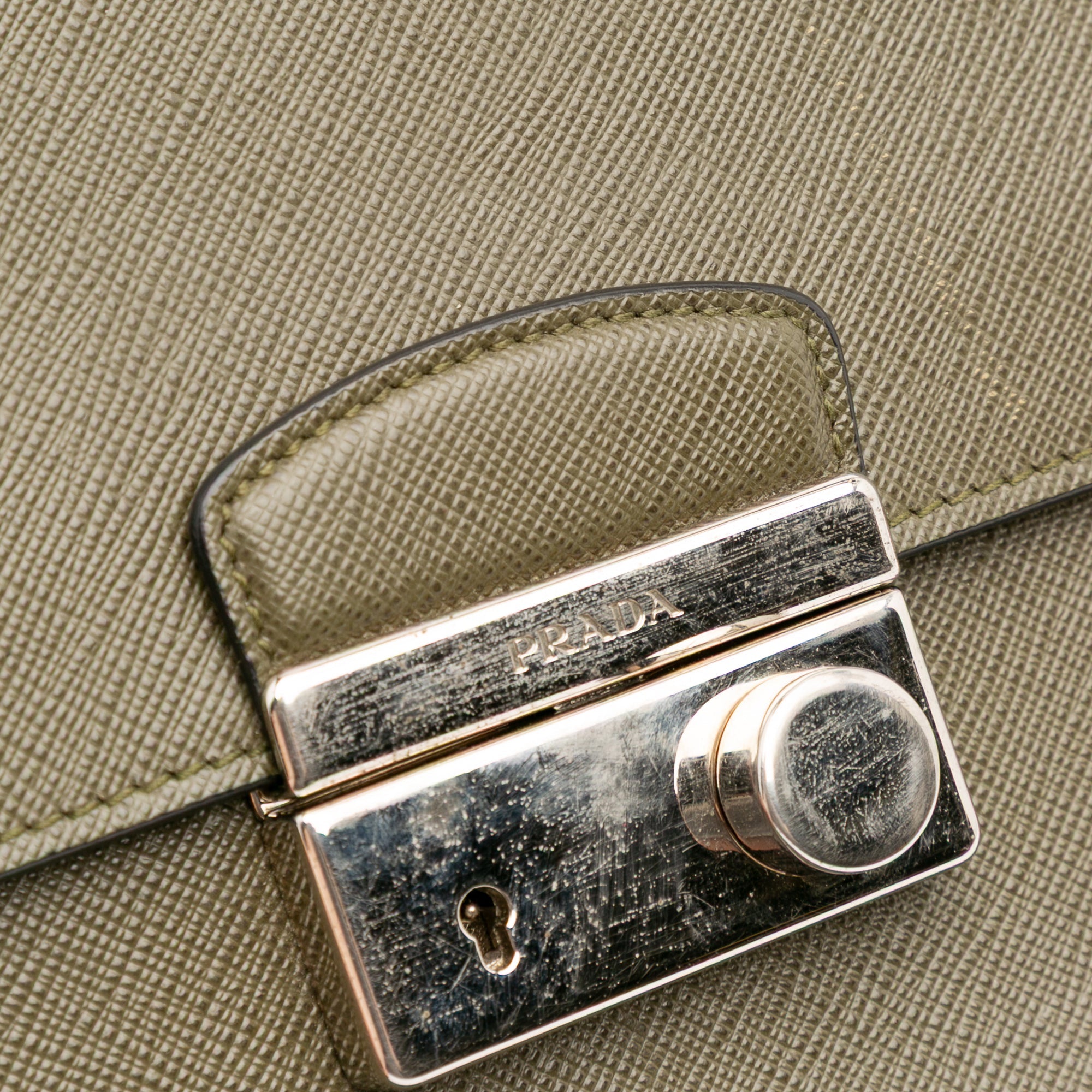 Lux Sound Crossbody Bag Saffiano Leather Small