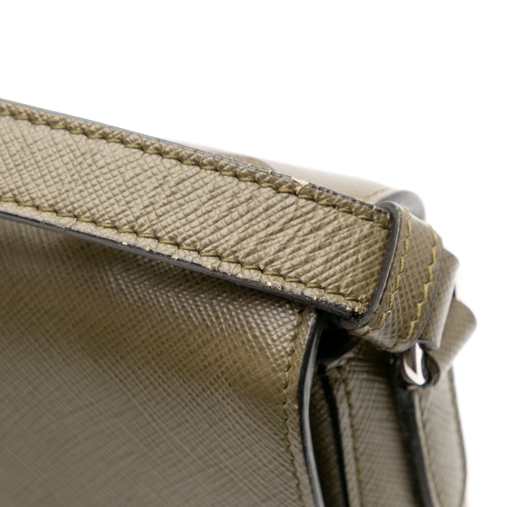 Lux Sound Crossbody Bag Saffiano Leather Small